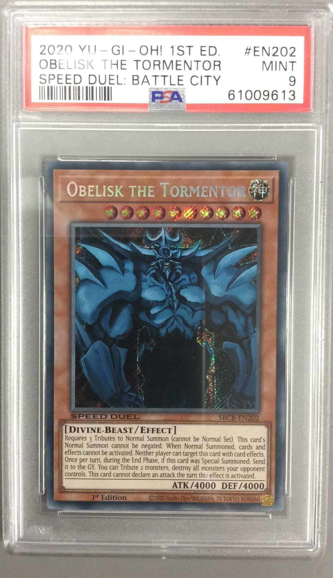 2020 Yu-gi-oh! Speed Duel: Battle City Box En202 Obelisk The