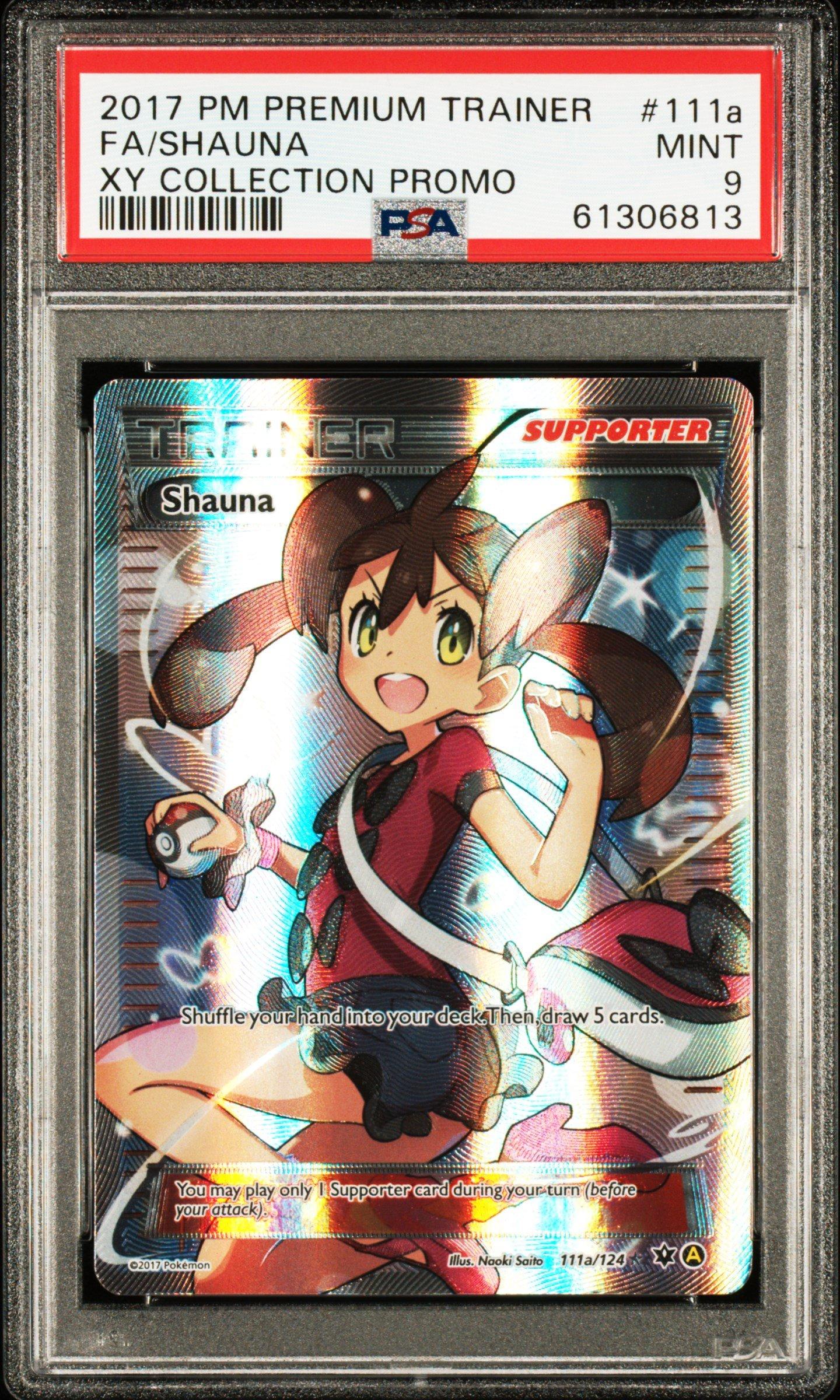2017 Pokemon Premium Trainer Xy Collection Promo 111a Full Art