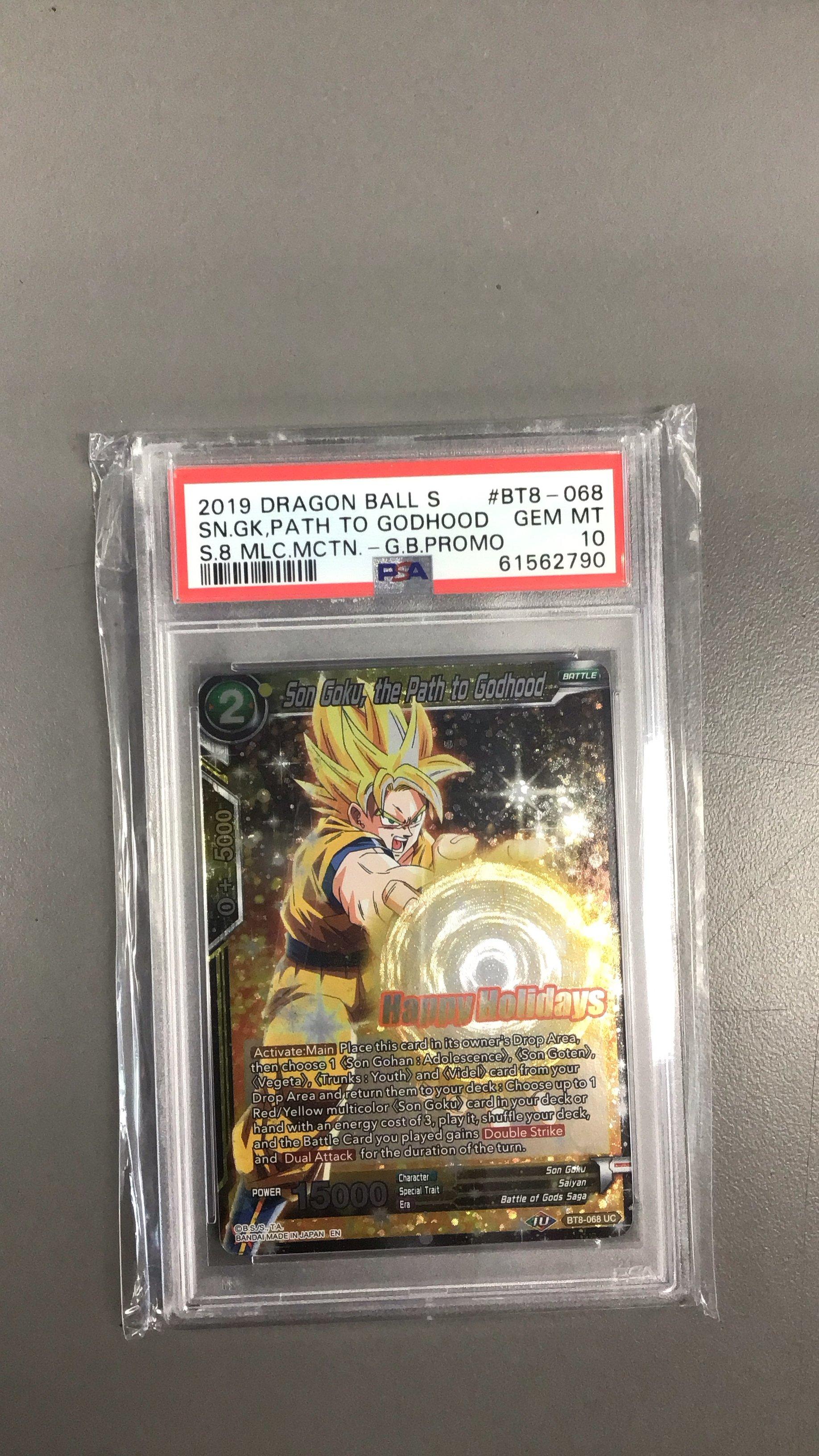 2019 Dragon Ball Super Card Game Gift Box 02 Bt8-068 Son Goku