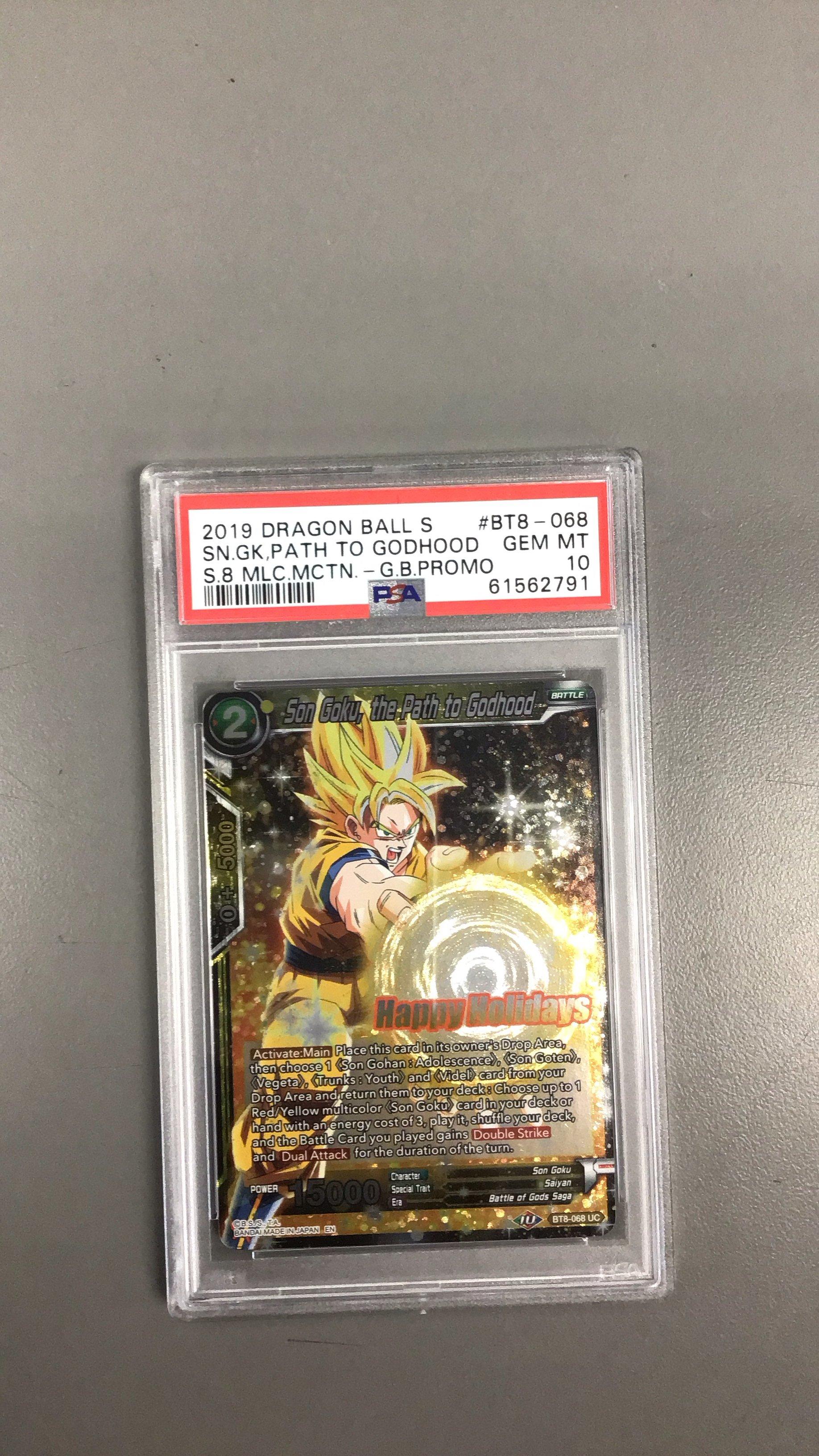 2019 Dragon Ball Super Card Game Gift Box 02 Bt8-068 Son