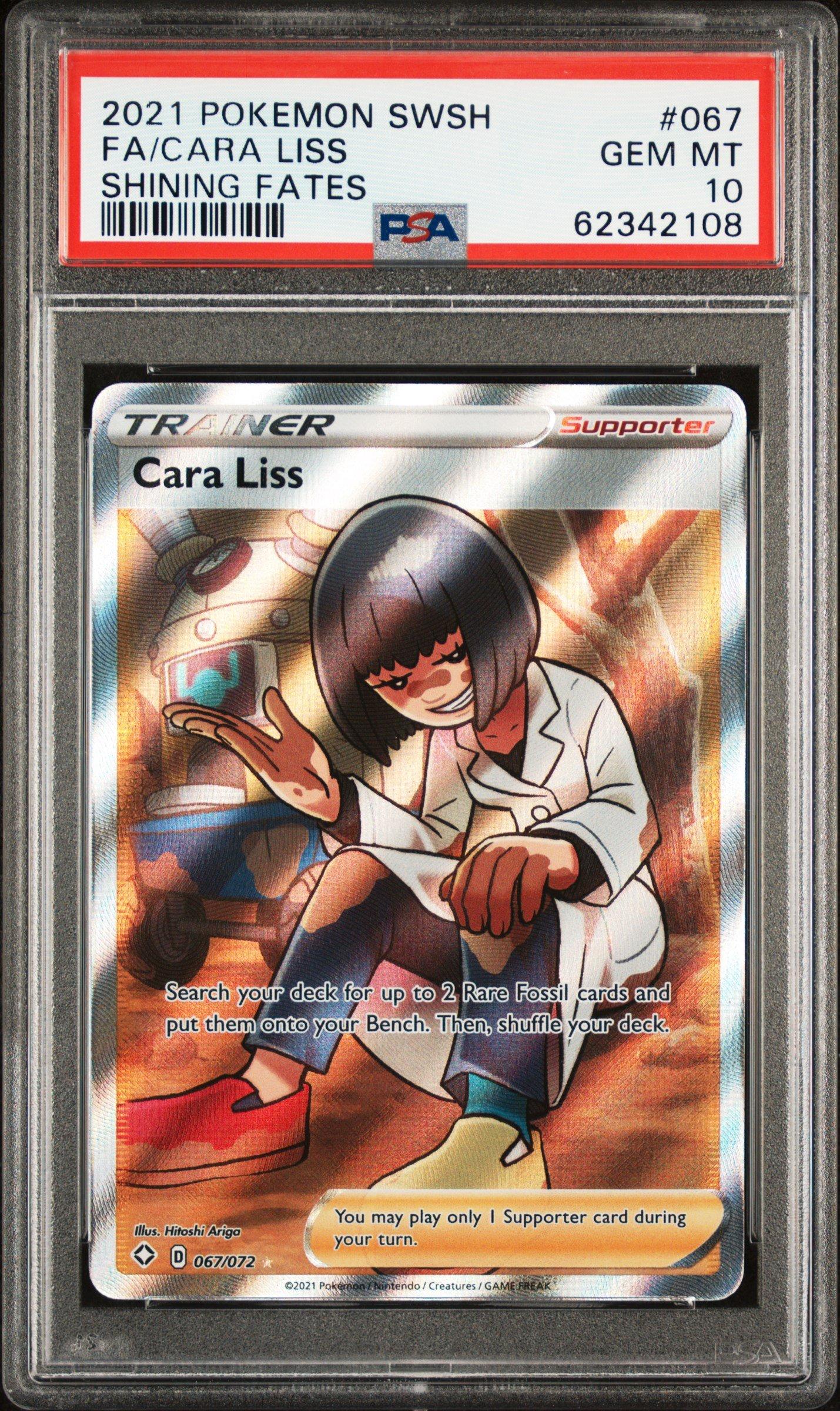 cara liss pokemon card value - - 149/185 - Uncommon Reverse Holo The item may be similar but not exactly the same as the image (e.g Cara Liss 067/072 Shining Fates