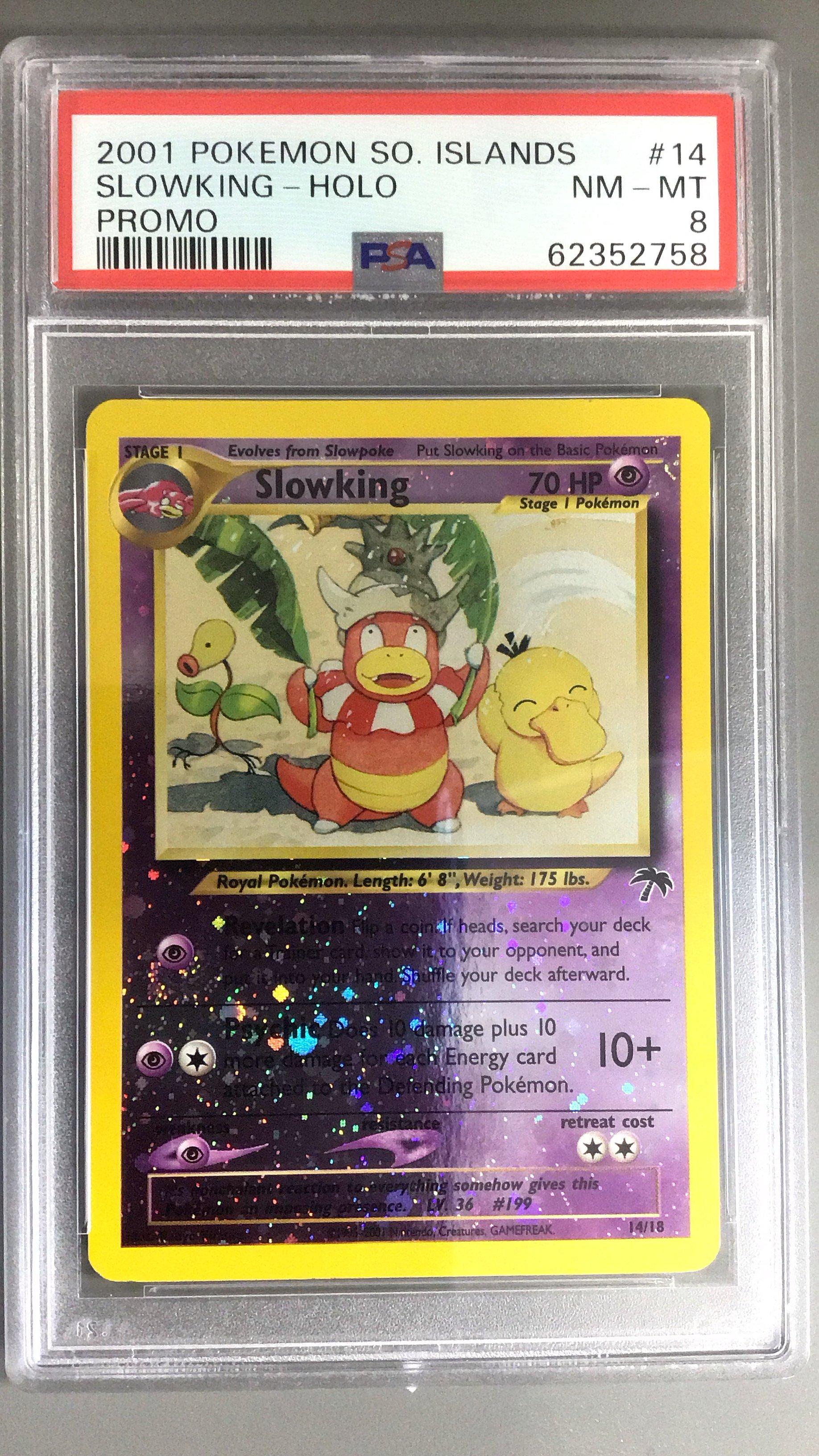 2001 Pokemon Southern Islands Promo 14 Slowking-holo PSA 8 | GameStop