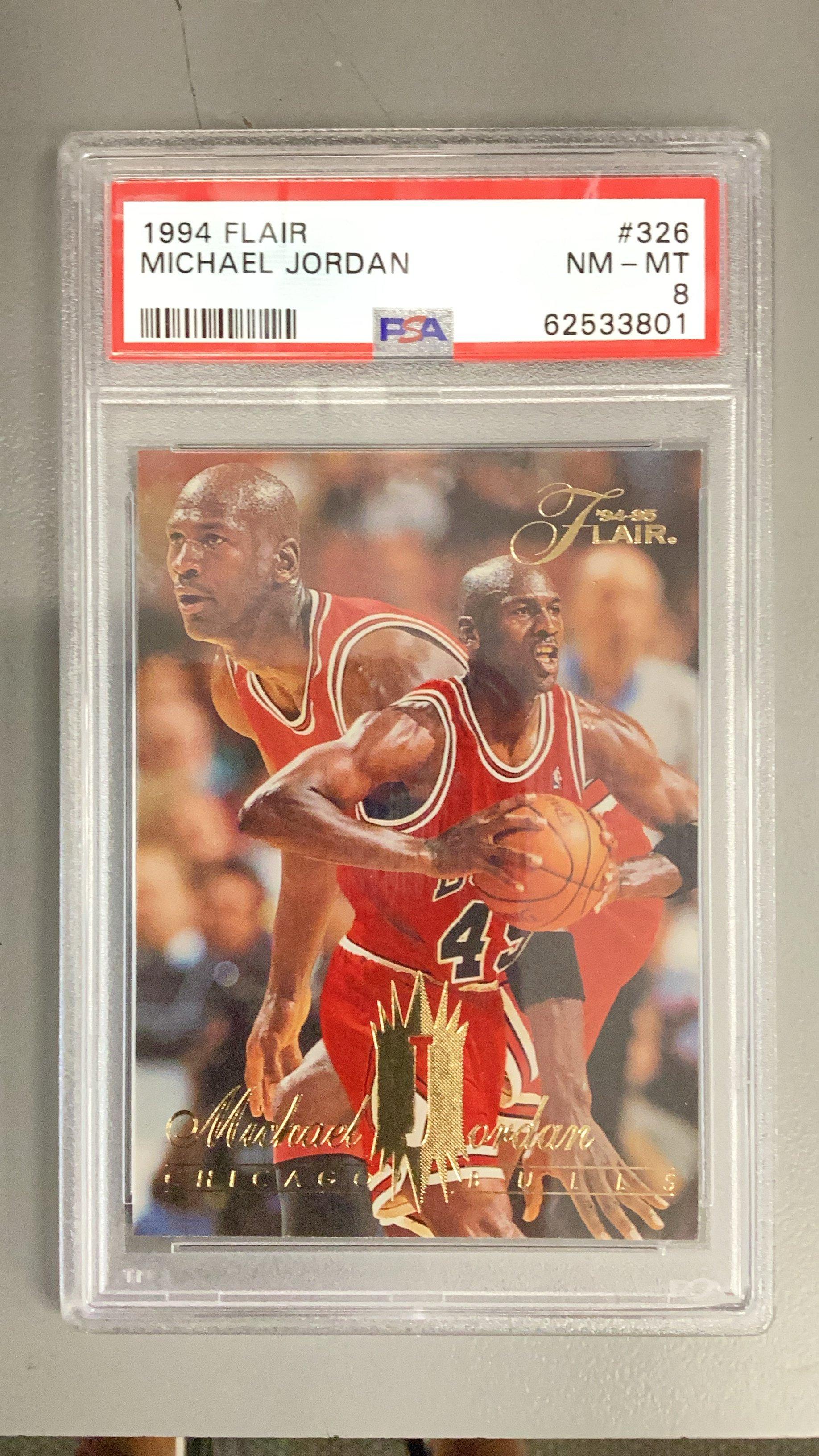 1994 Flair 326 Michael Jordan PSA 8 | GameStop