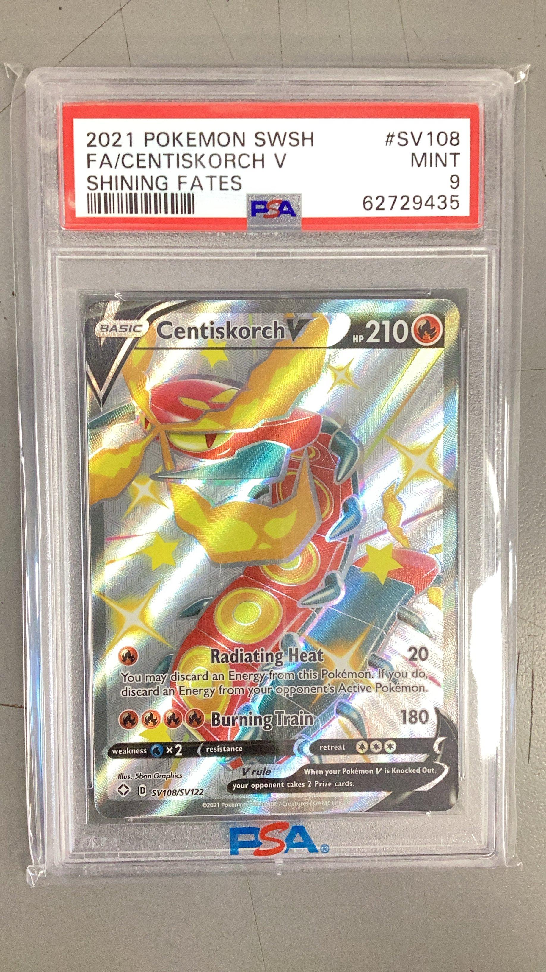 2021 Pokemon Sword & Shield Shining Fates Sv108 Full Art