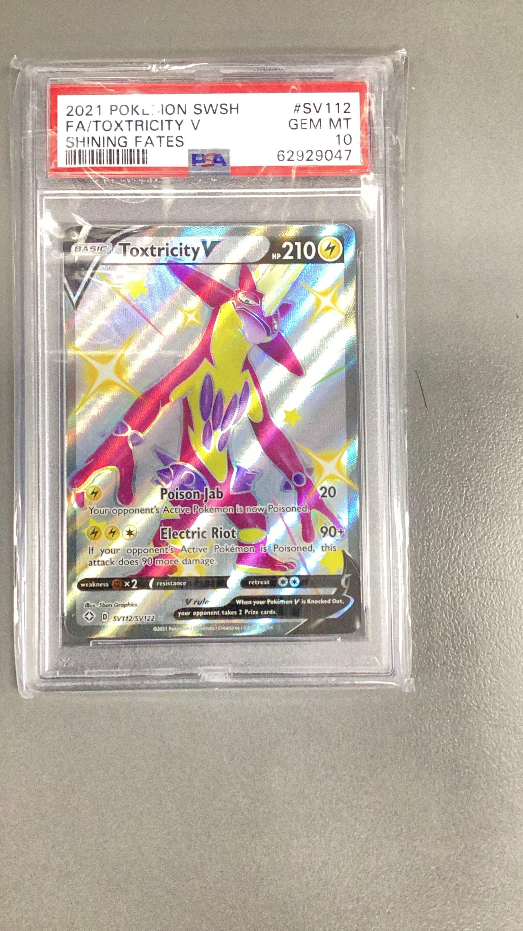 2021 Pokemon Sword & Shield Shining Fates Sv112 Full Art
