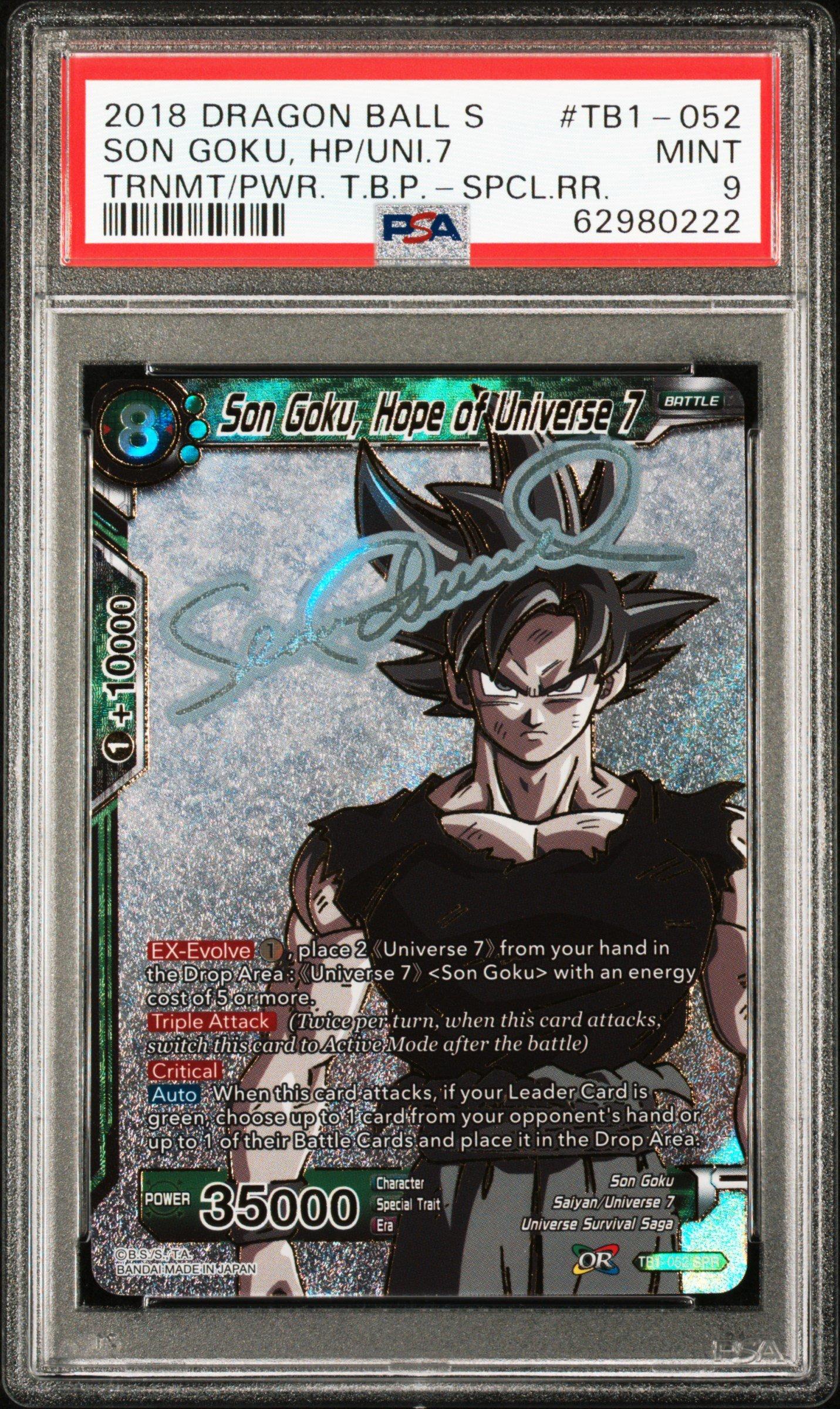 2018 Dragon Ball Super Card Game Themed Booster 1 Tournament Of Power Tb1-052 Son Goku