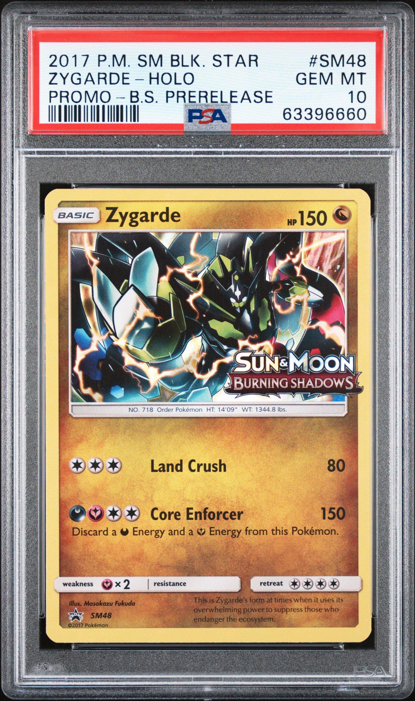 2017 Pokémon TCG Lucario Holo SM Black Star Promo #SM54 – PSA 9 Graded