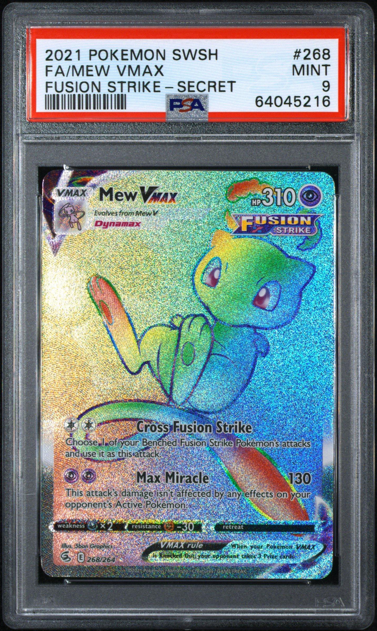 Pokemon Mew VMAX Alternate Art Secret PSA 10 purchases