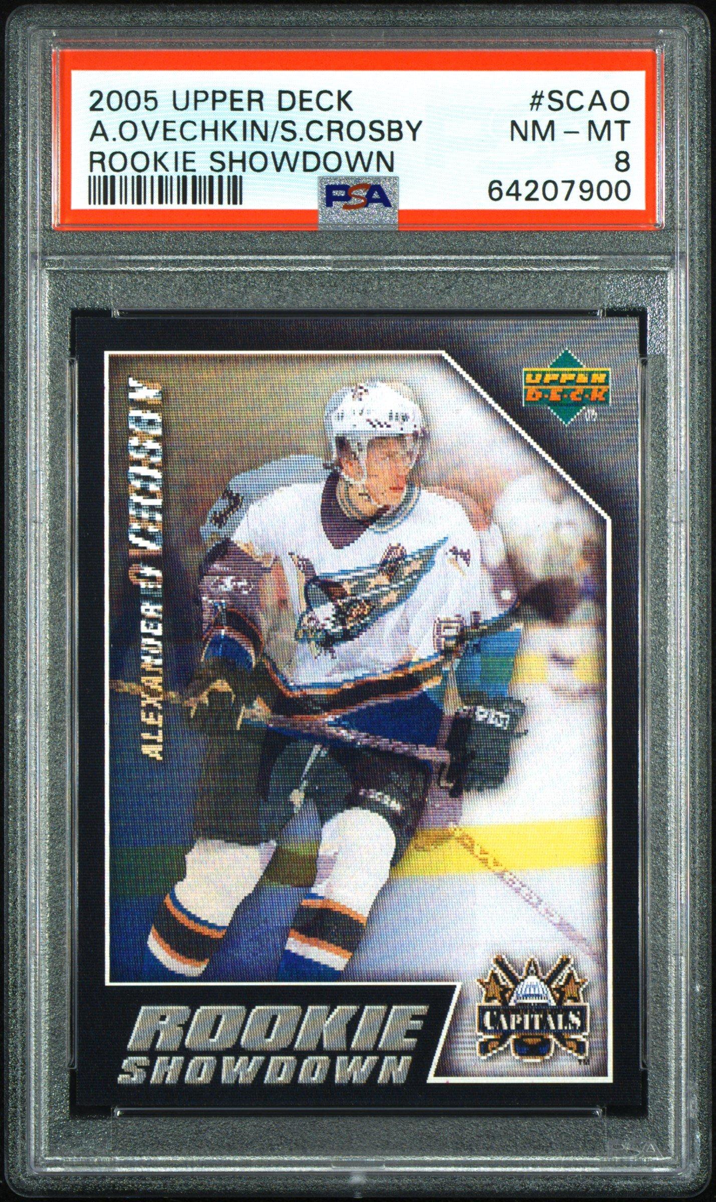 2005 Upper Deck Rookie Showdown Scao Alexander Ovechkin/sidney Crosby PSA