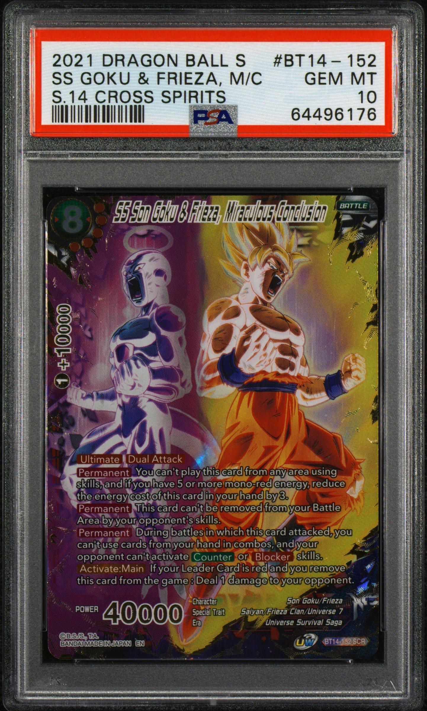 2021 Dragon Ball Super Card Game Series 14 Cross Spirits Bt14-152