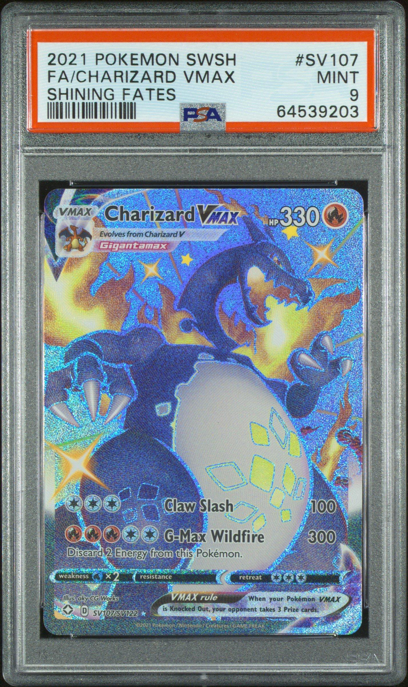charizard max pokemon card Pokemon Champions Path Single Card Secret Rare Charizard VMAX 74