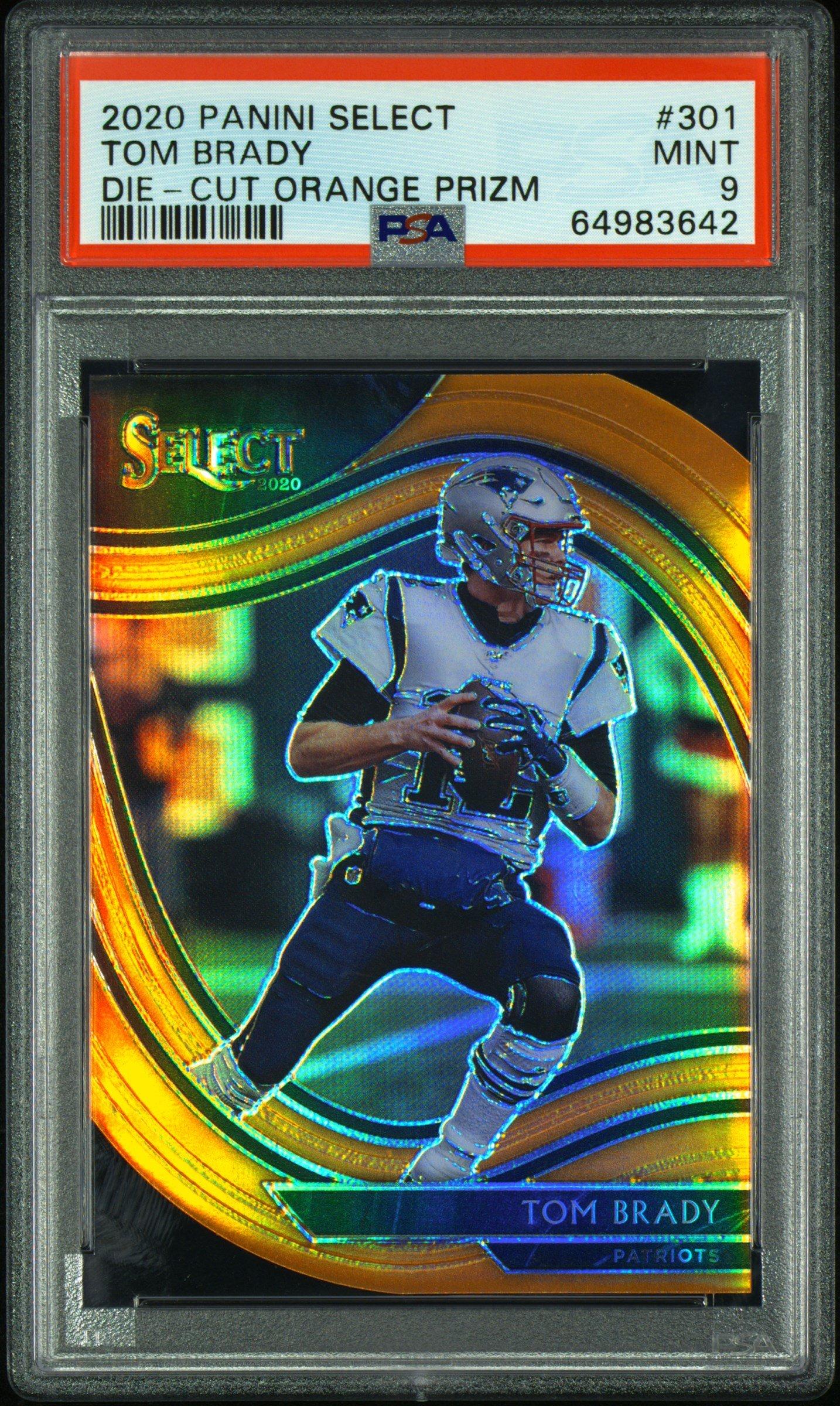 Panini Select Tom Brady PSA 9