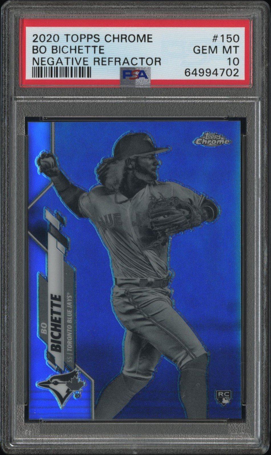 Bo Bichette buy Topps Chrome Rookie PSA 9