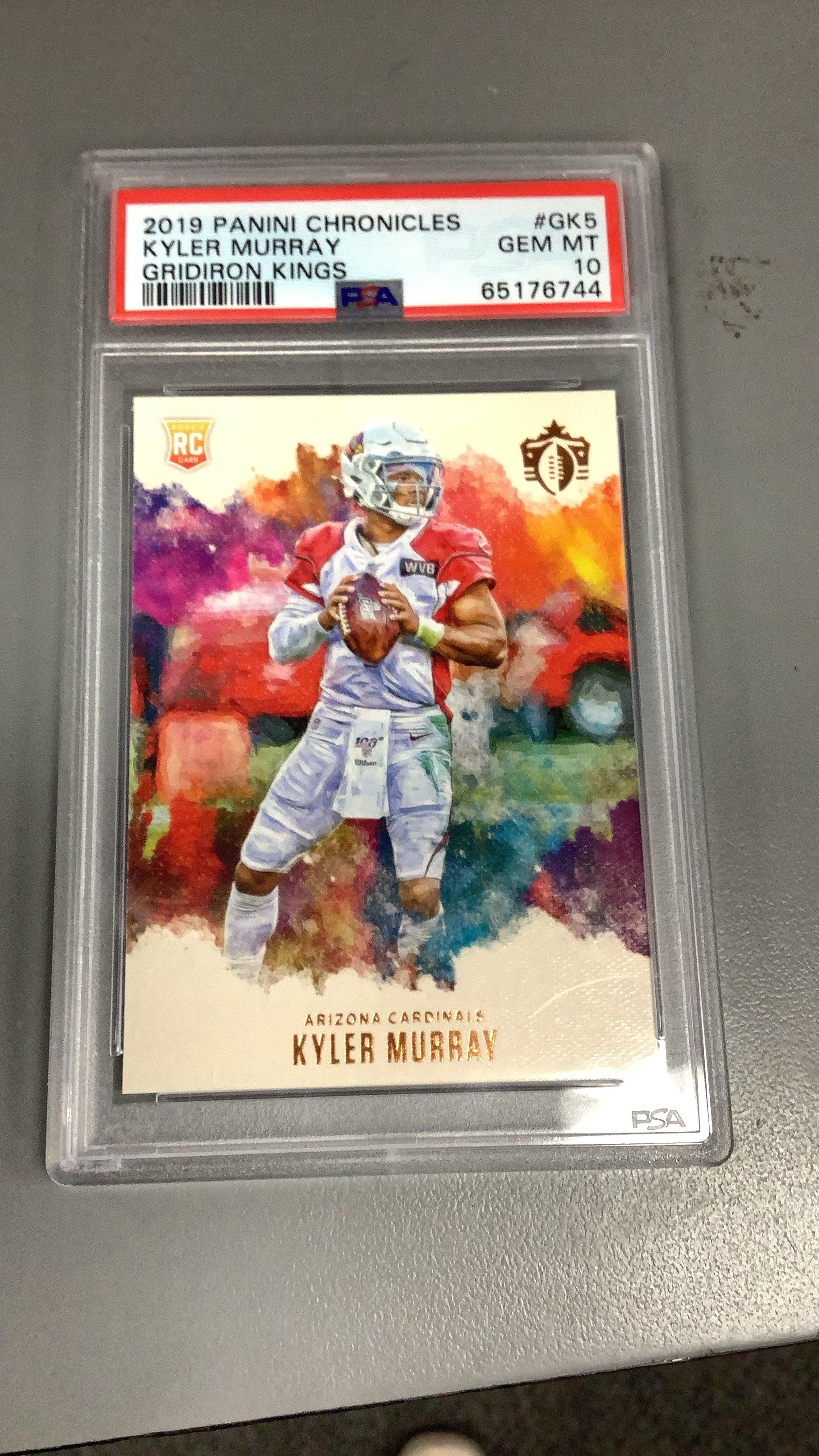 2019 Panini Chronicles Gridiron Kings Gk5 Kyler Murray PSA 10