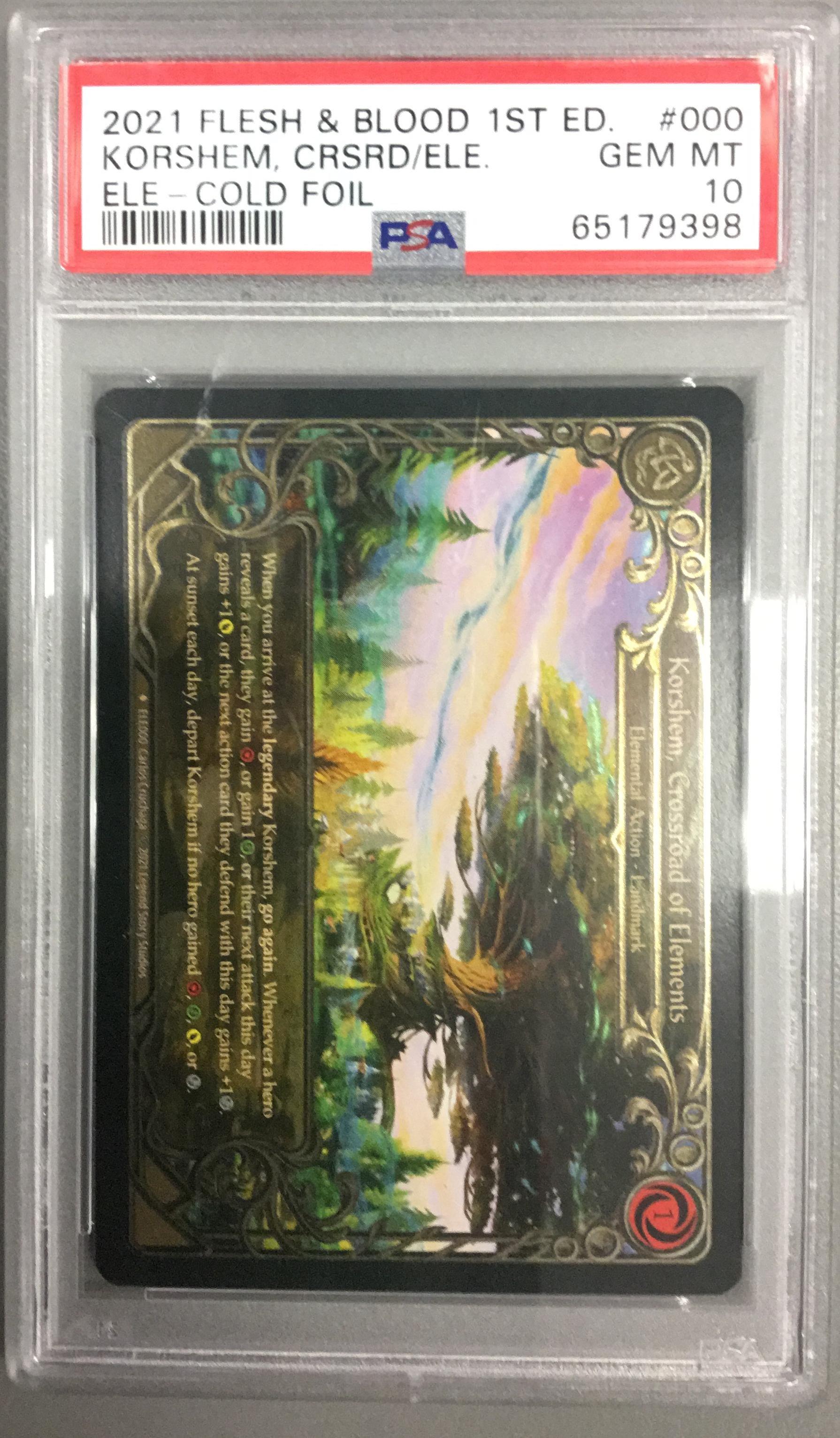 その他 Korshem, Crossroad of Elements ELE UL Flesh & Blood BGS 9.5 Korshem, Crossroad of Elements ELE000
