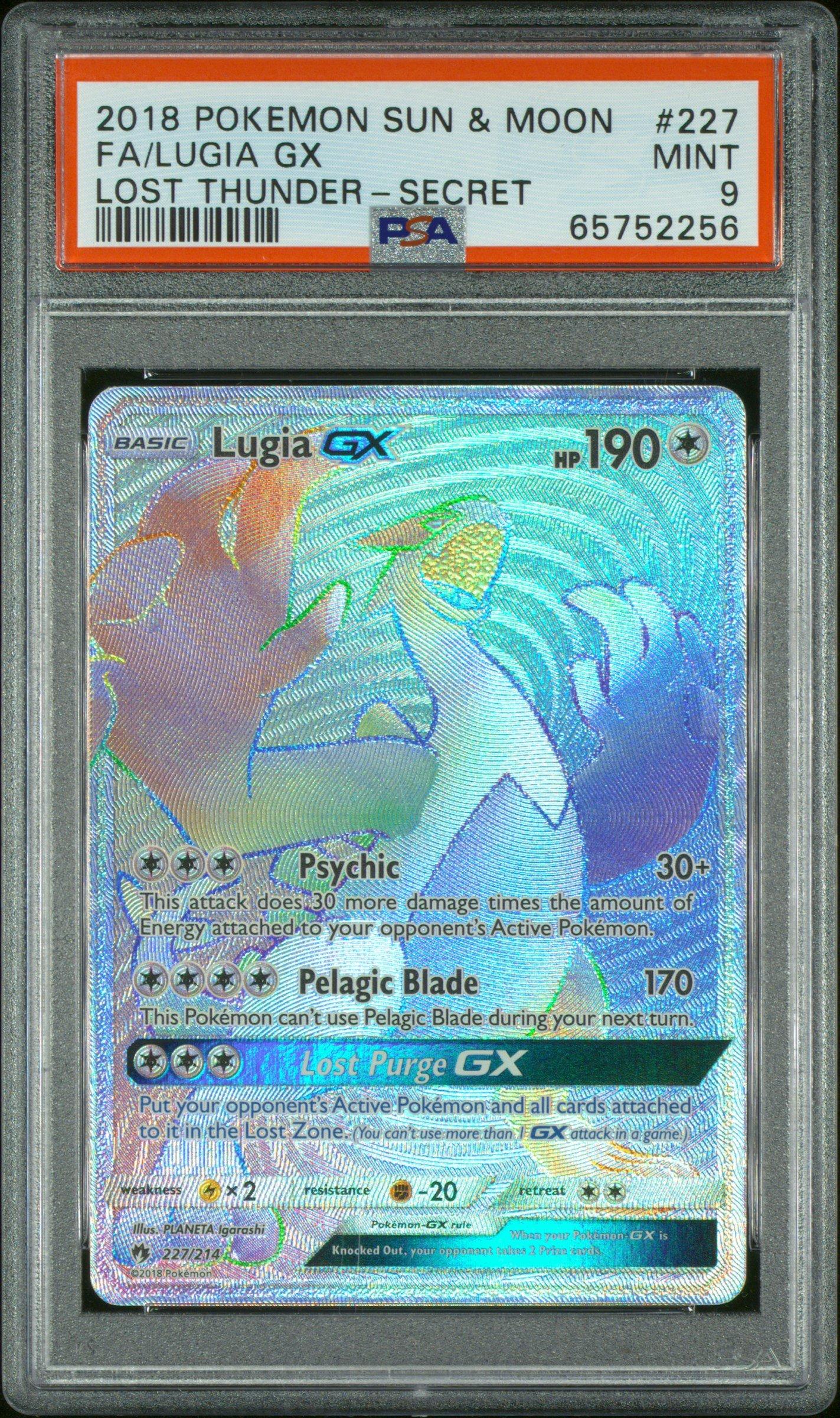 Store PSA9 Pokemon lugia PSA 9