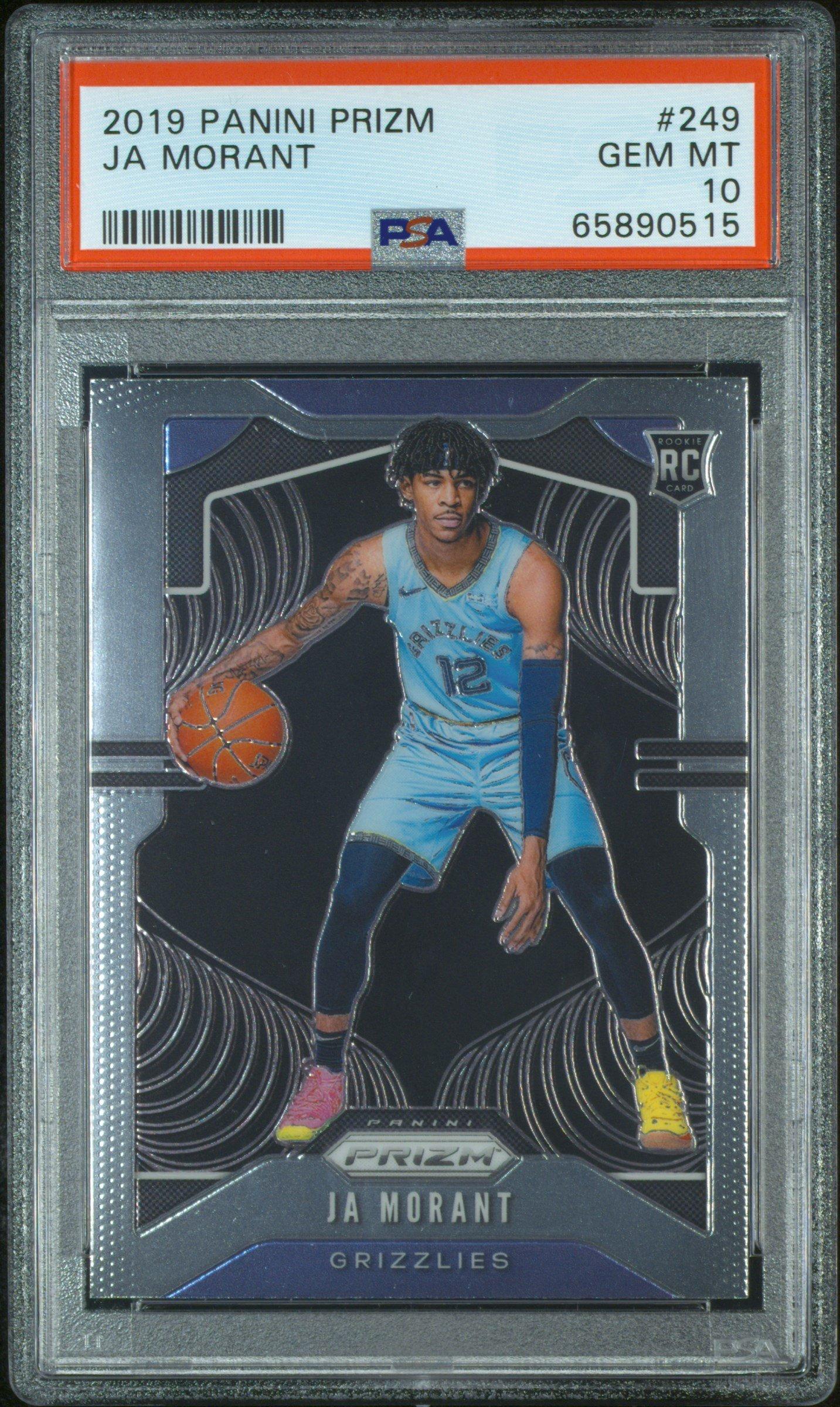 2019 Panini Prizm 249 Ja Morant PSA 10 Graded Card | GameStop
