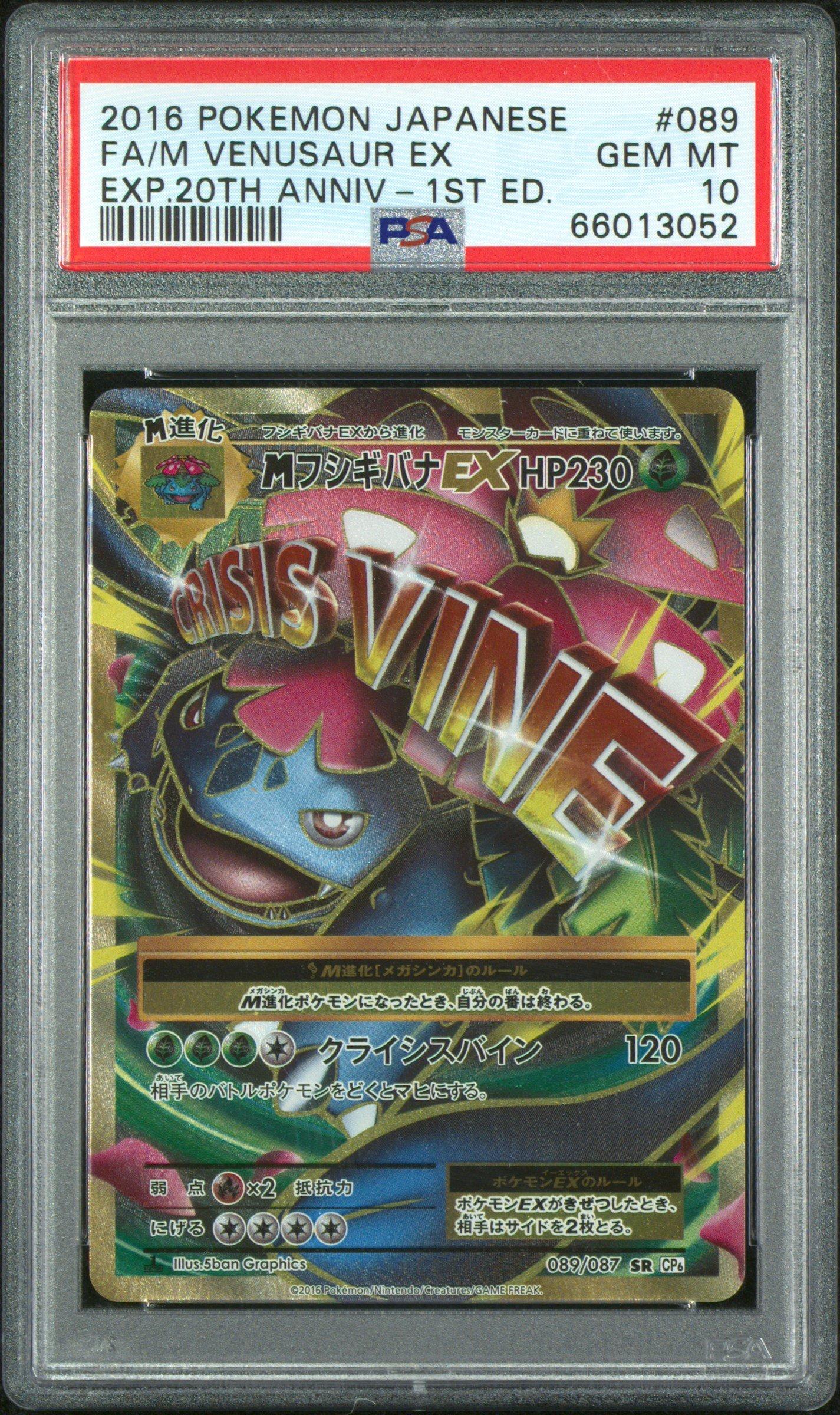 2016 Pokemon Japanese Expansion 20th Anniversary 089 Full Art/m