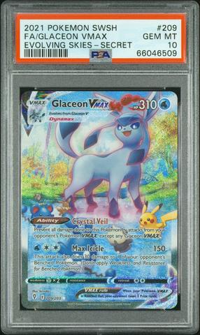 2021 Pokemon Sword & Shield Evolving Skies 169 Full Art