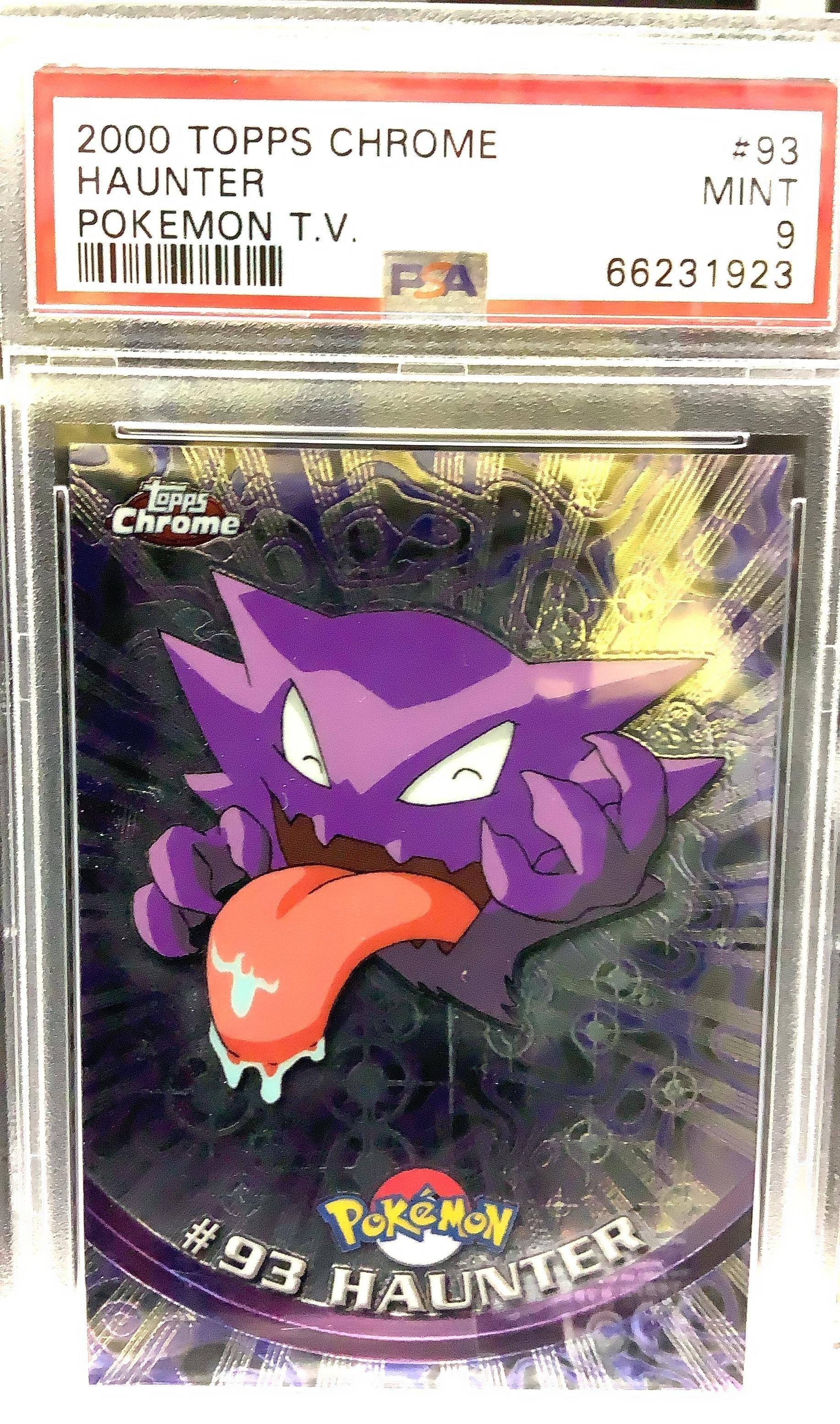 2000 Topps Chrome Pokemon T.v. 93 Haunter PSA 9 Graded Card | GameStop