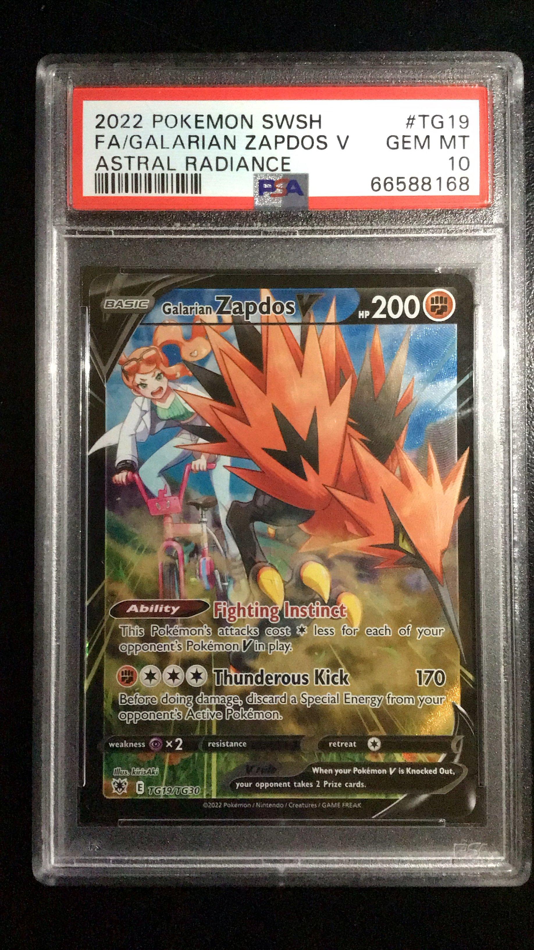 Galar-Zapdos-V TG19/TG30 Astralglanz Pokemon Karte Günstig Kaufen