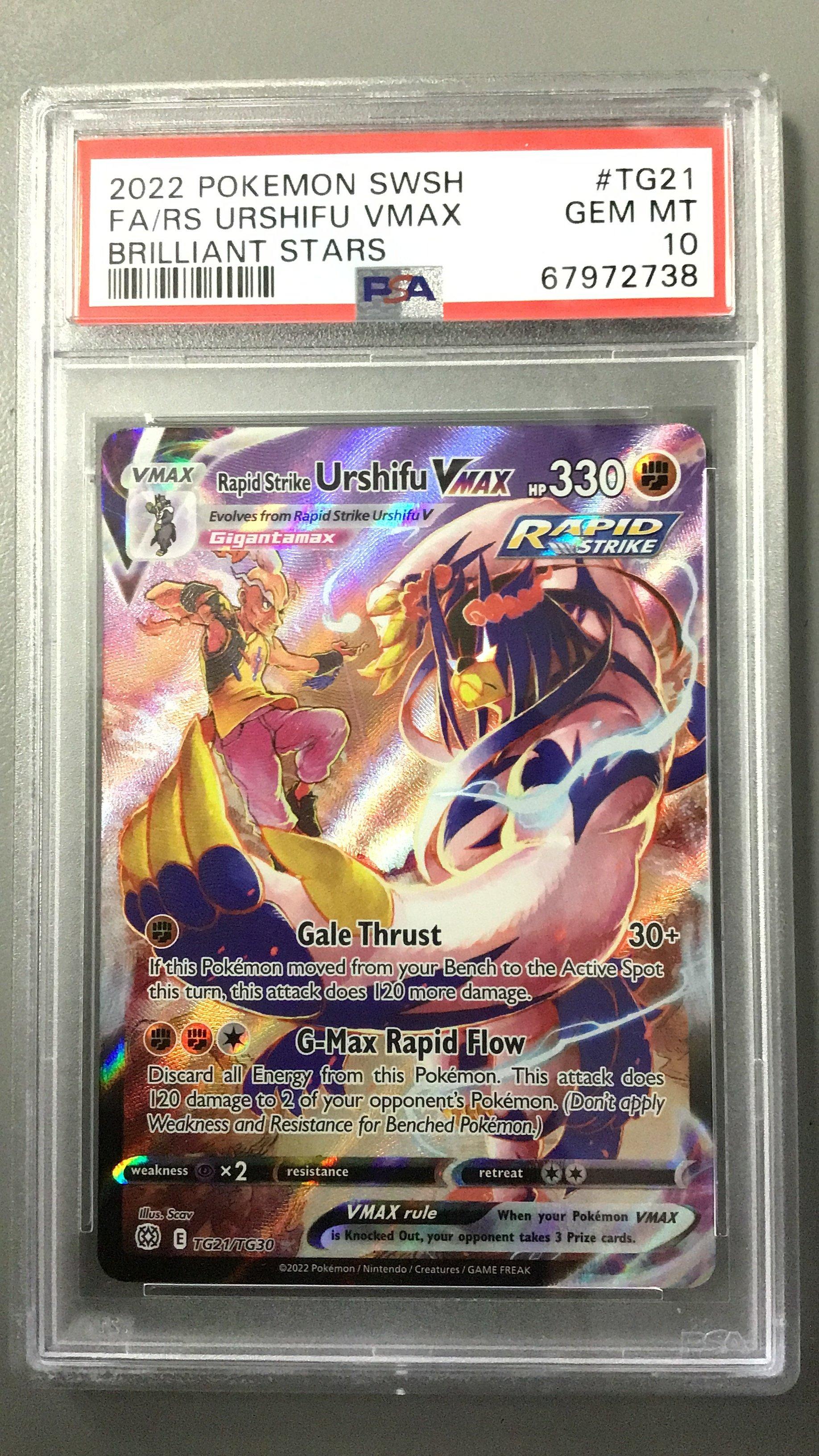2022 Pokemon Sword & Shield Brilliant Stars Tg21 Full Art