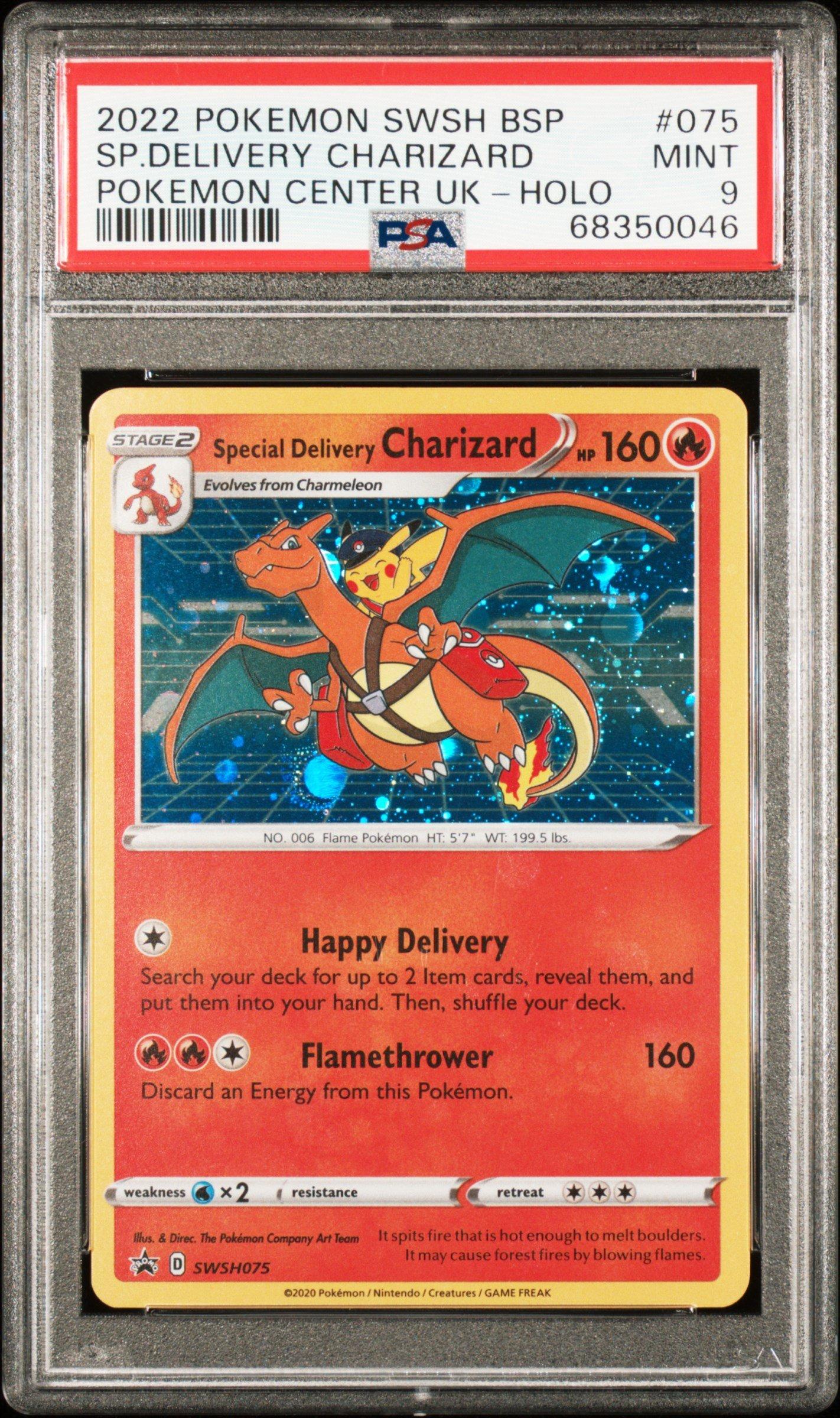 Special Delivery Charizard 未開封 2022 Pokemon Swsh Black Star Promo 075 Special Delivery