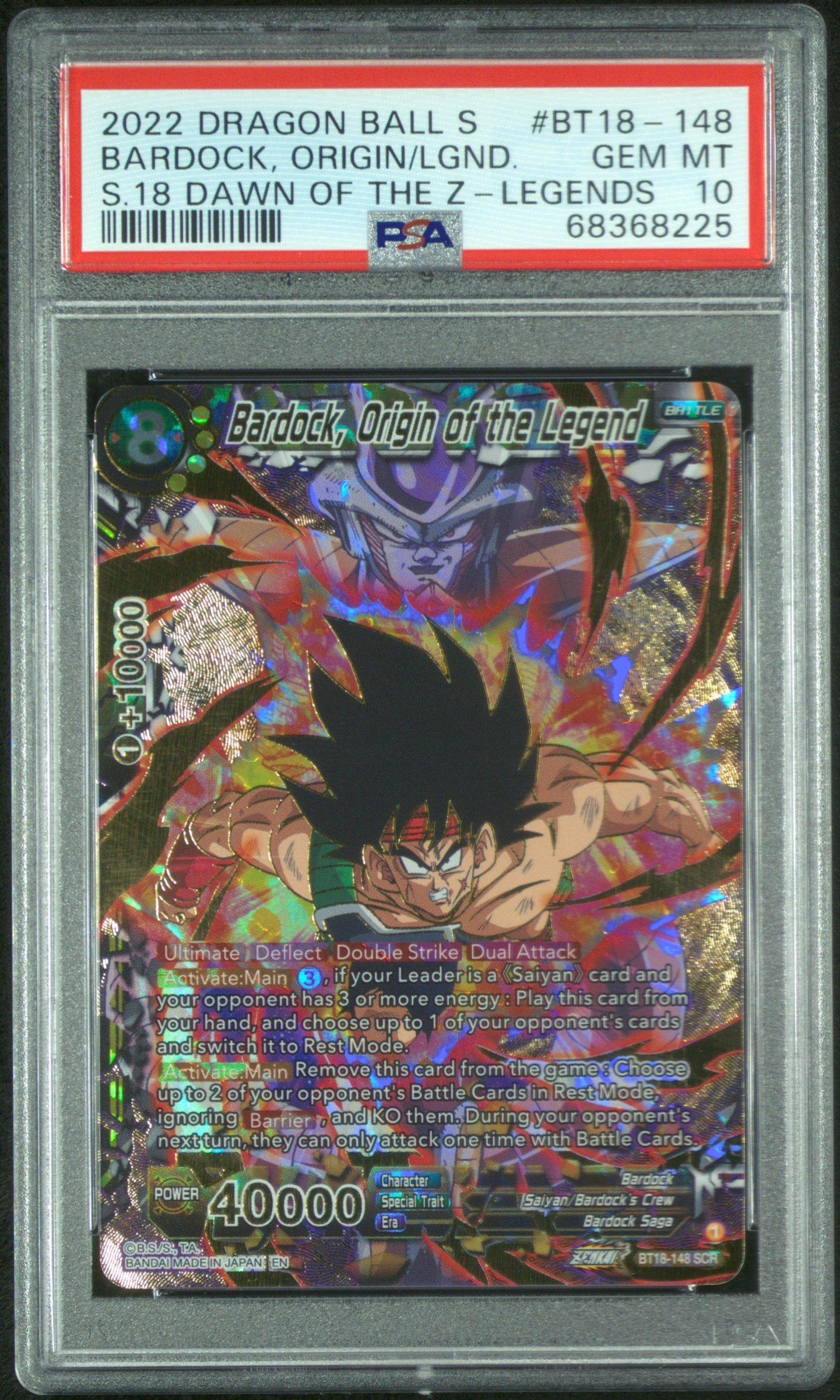 2022 Dragon Ball Super Card Game Series 18 Dawn Of The Z-legends