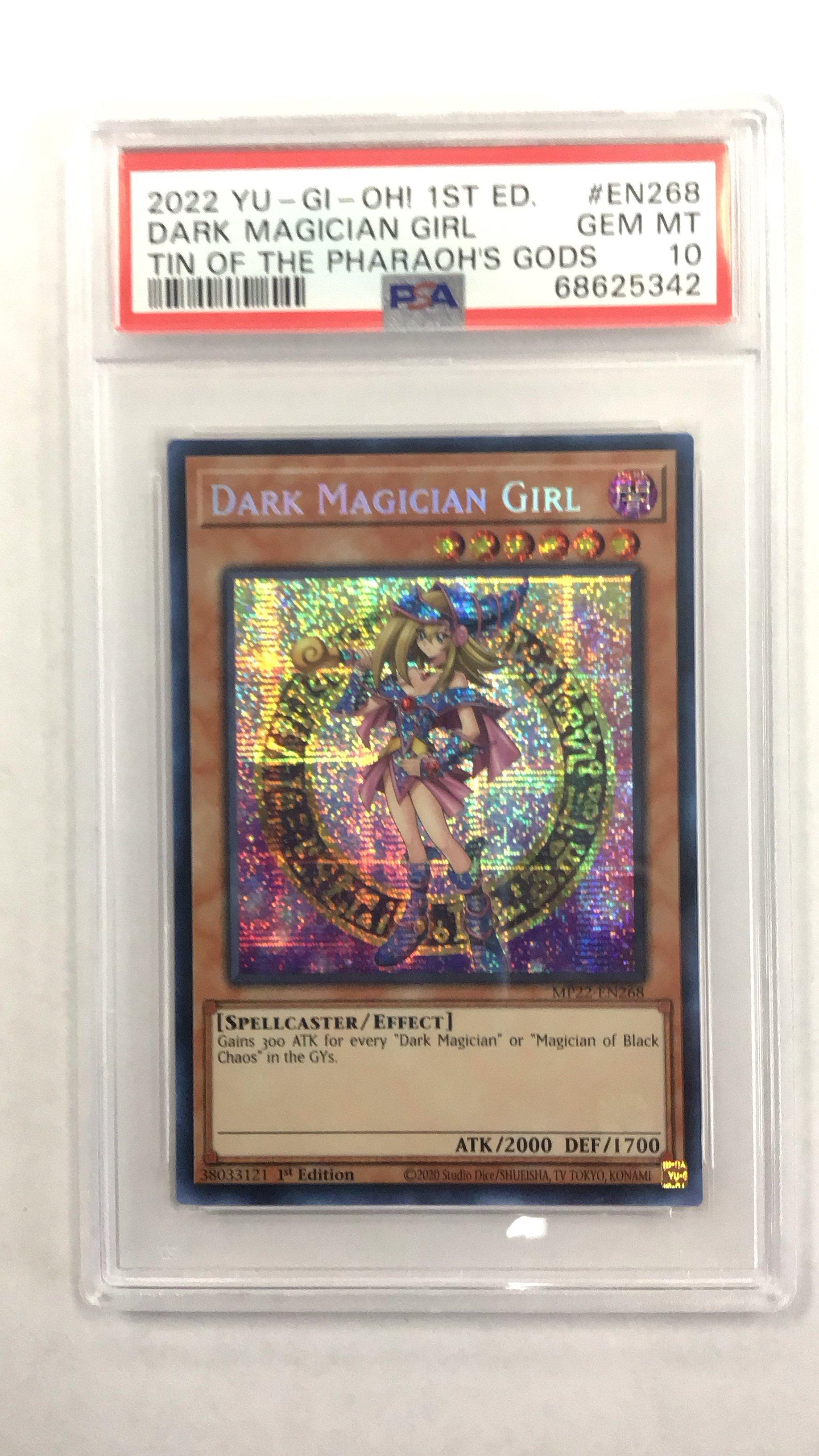 2022 Yu-gi-oh! Tin Of The Pharaoh's Gods En268 Dark Magician Girl