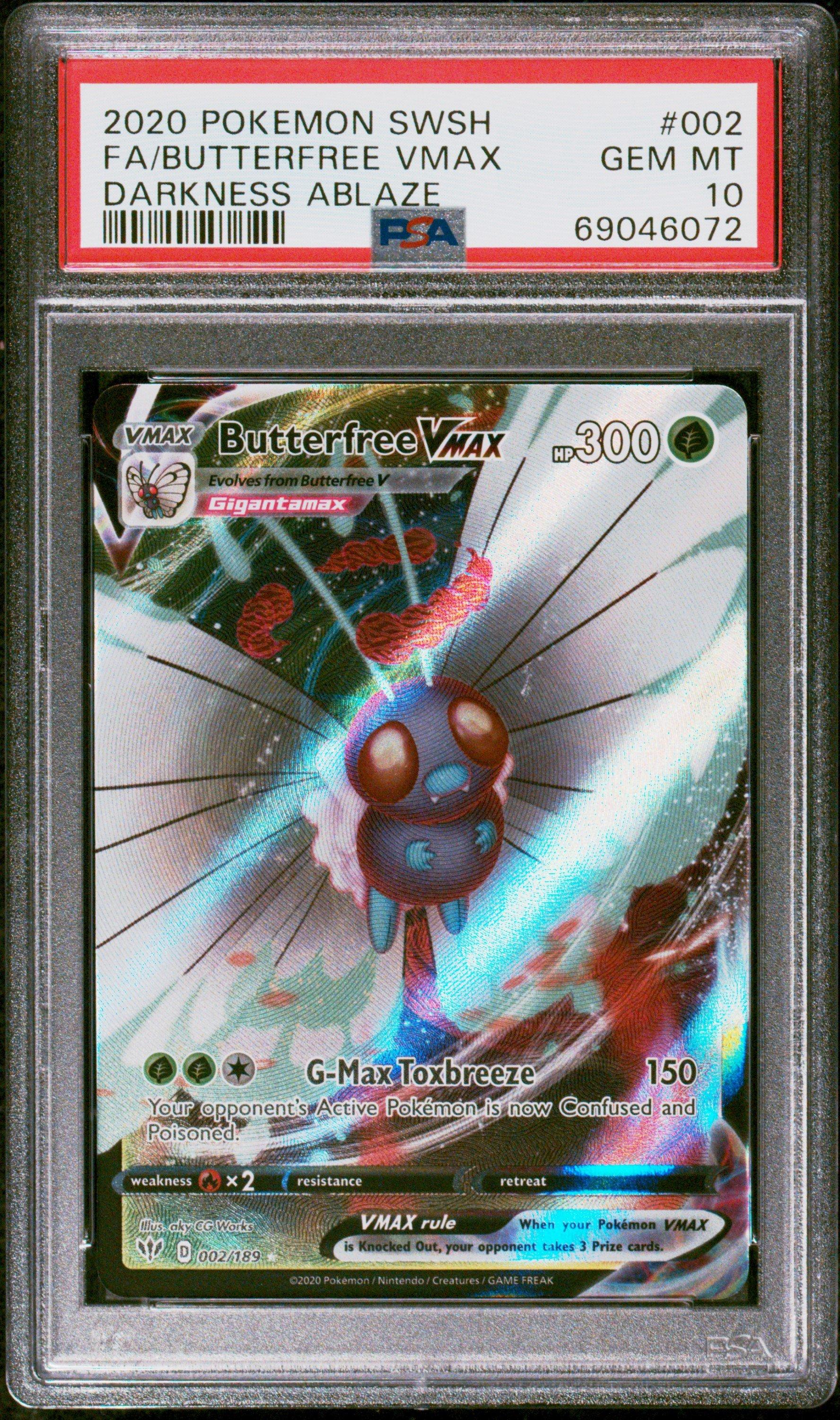 2020 Pokemon Sword & Shield Darkness Ablaze 002 Full Art