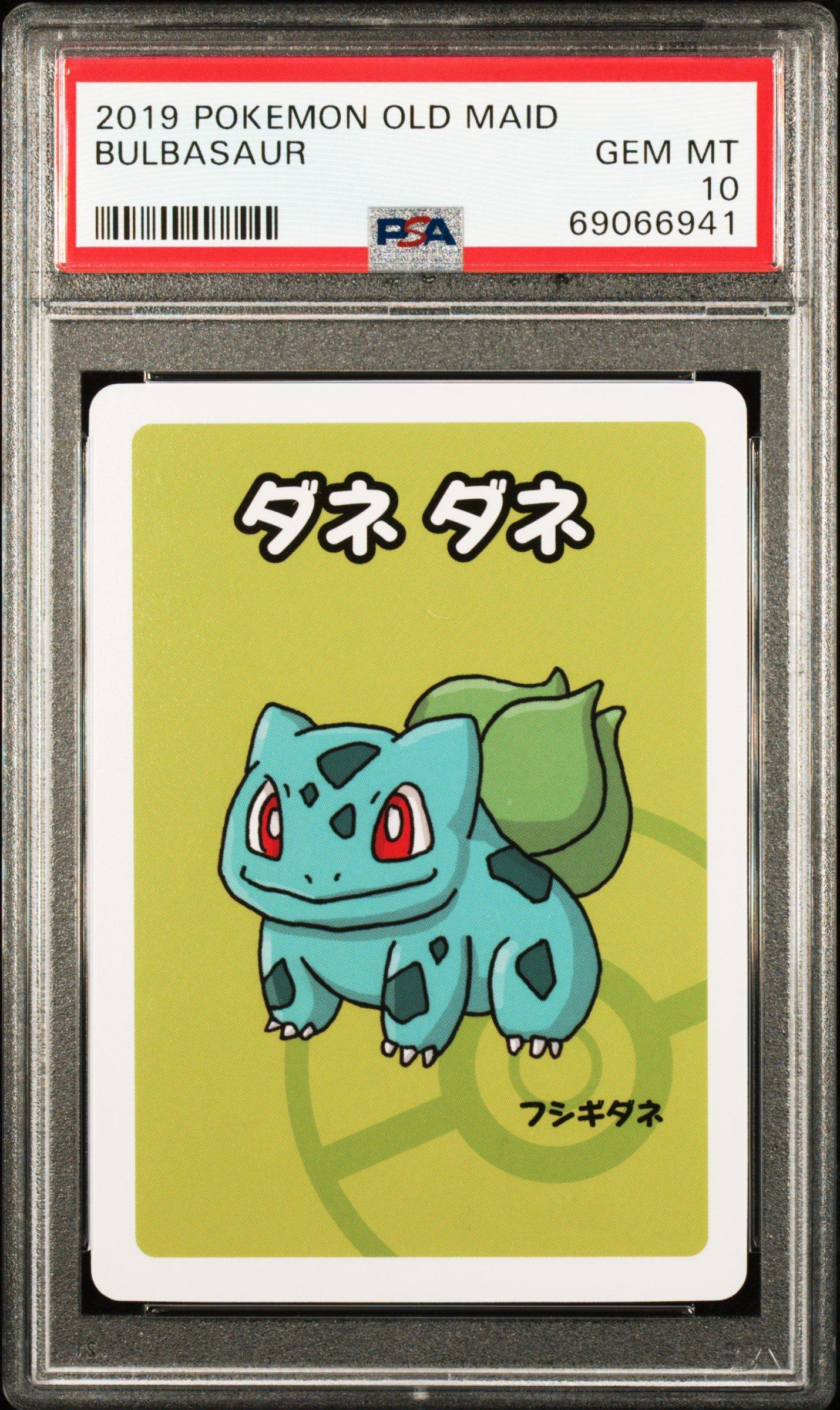 2019 Pokemon Old Maid Bulbasaur PSA 10 Graded Card | GameStop