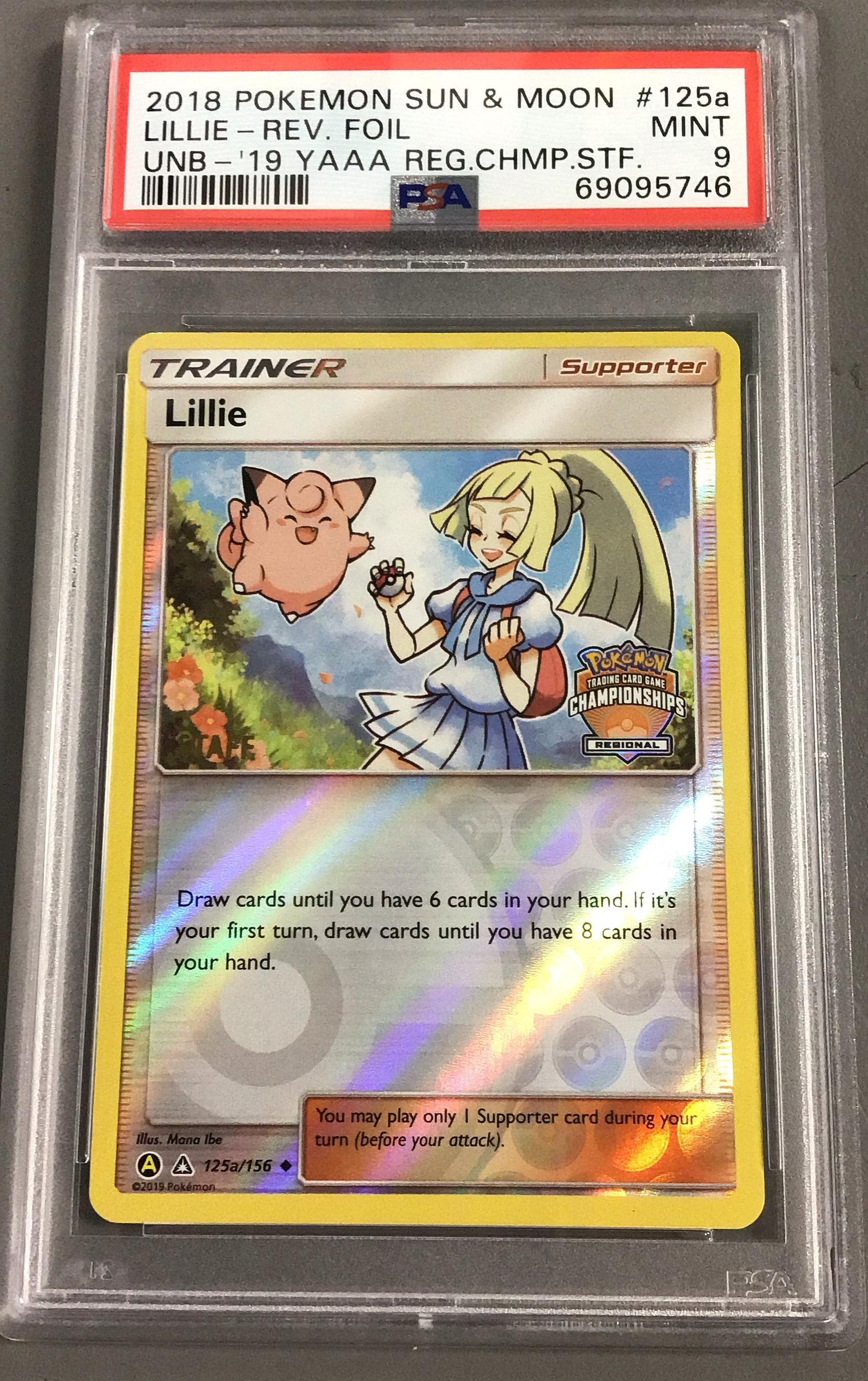 Lilly　0923 2018 Pokemon Sun & Moon Ultra Prism 125a Lillie-reverse Foil 2019