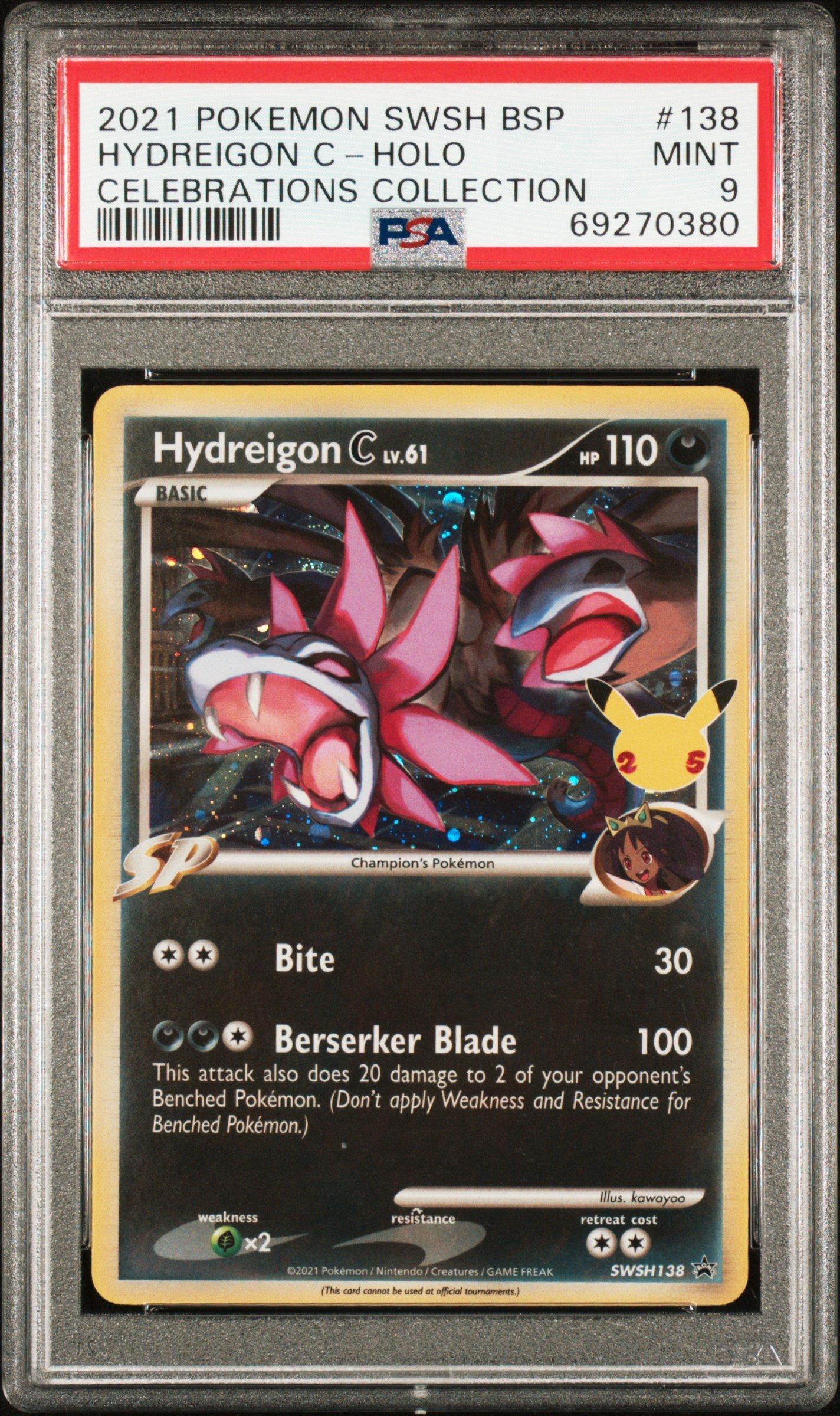 hydreigon pokemon card holographic POKEMON XY STEAM SIEGE CARD - HYDREIGON 86/114 REVERSE HOLO
