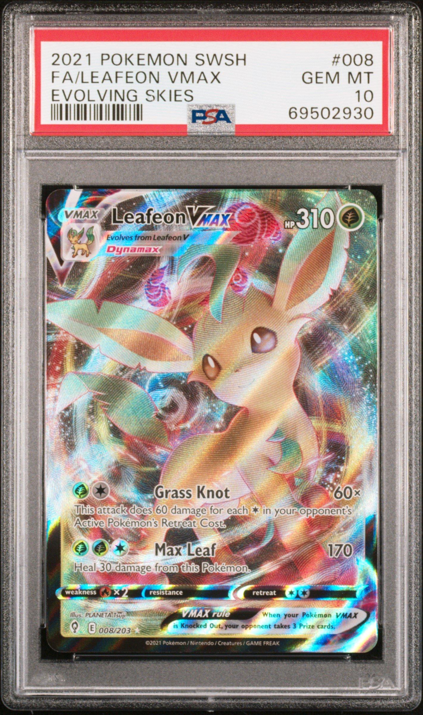 PSA10 リーフィアVMAX leafeon 2021 003 50 Consoles, Collectibles, Video Games, and More – Buy, Sell or Trade