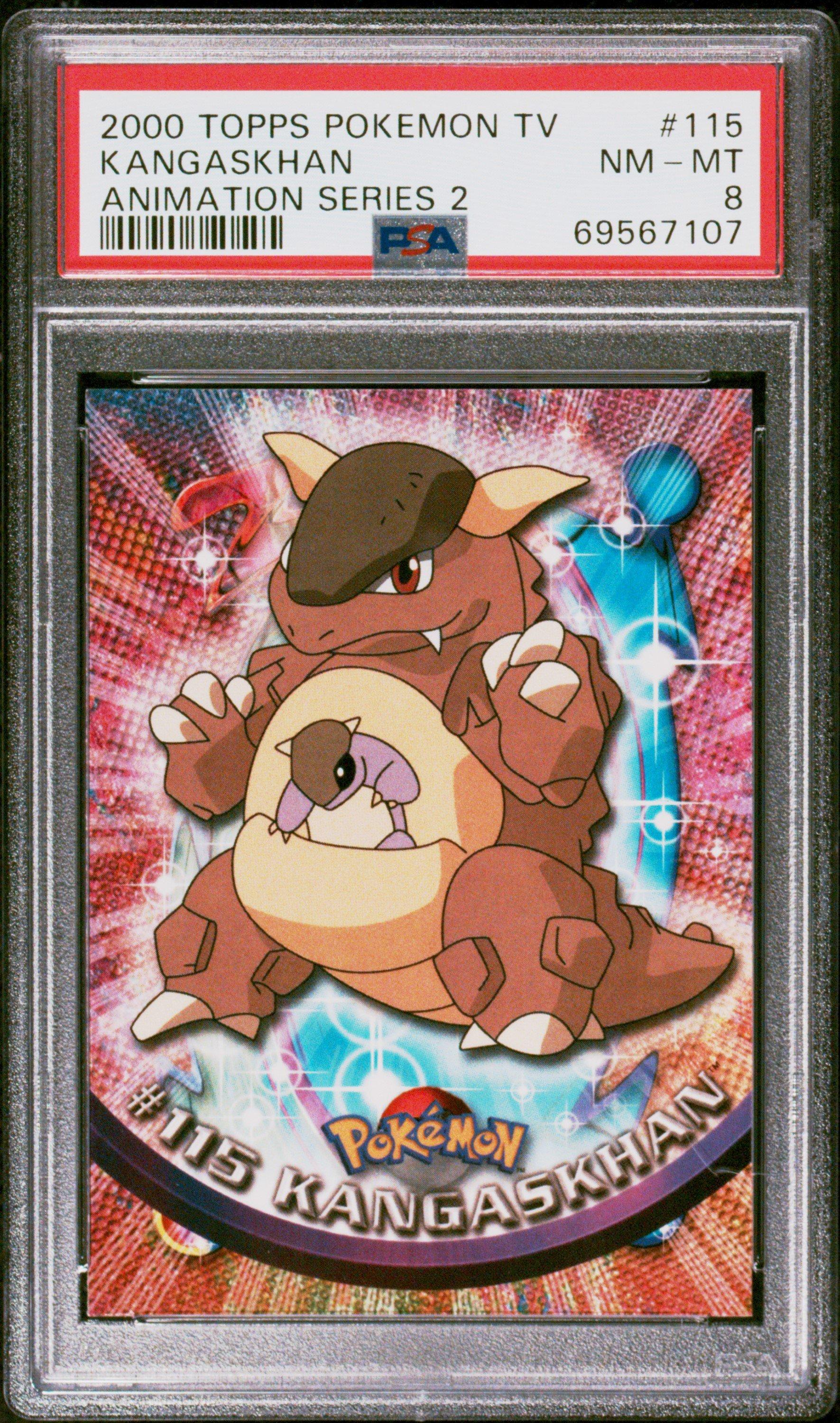 2000 Topps Pokemon Tv Animation Series 2 115 Kangaskhan PSA 8 | GameStop