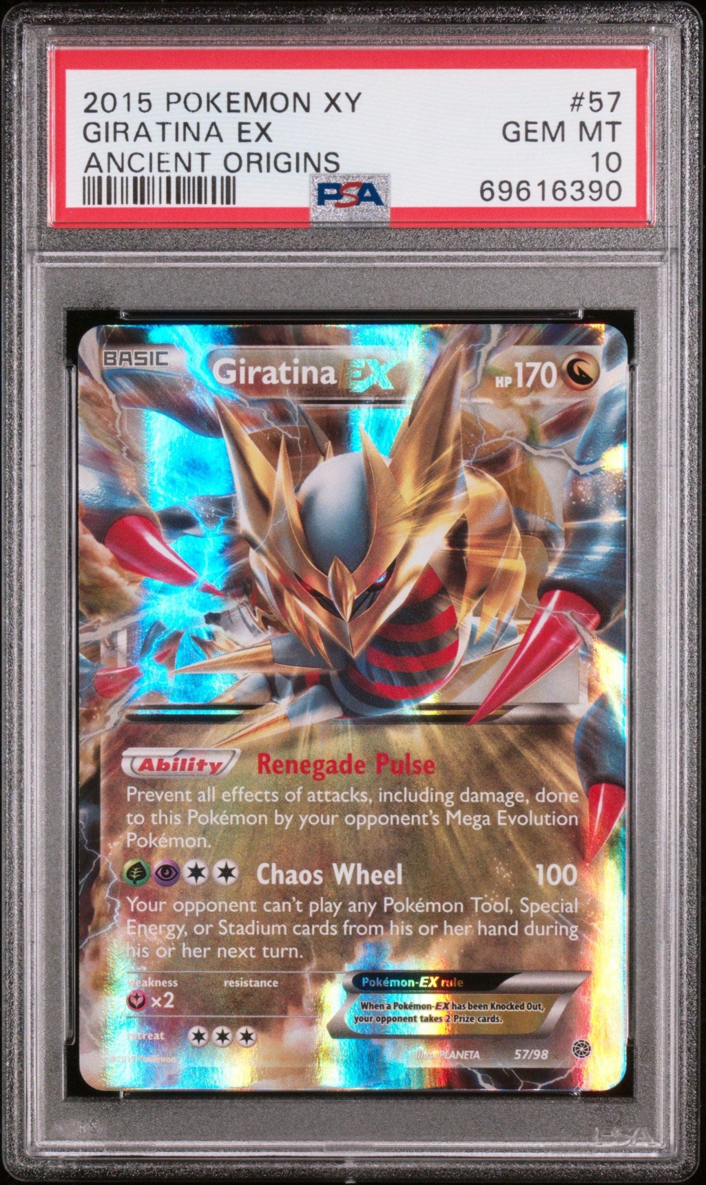2015 Pokemon Xy Ancient Origins 57 Giratina Ex PSA 10 | GameStop