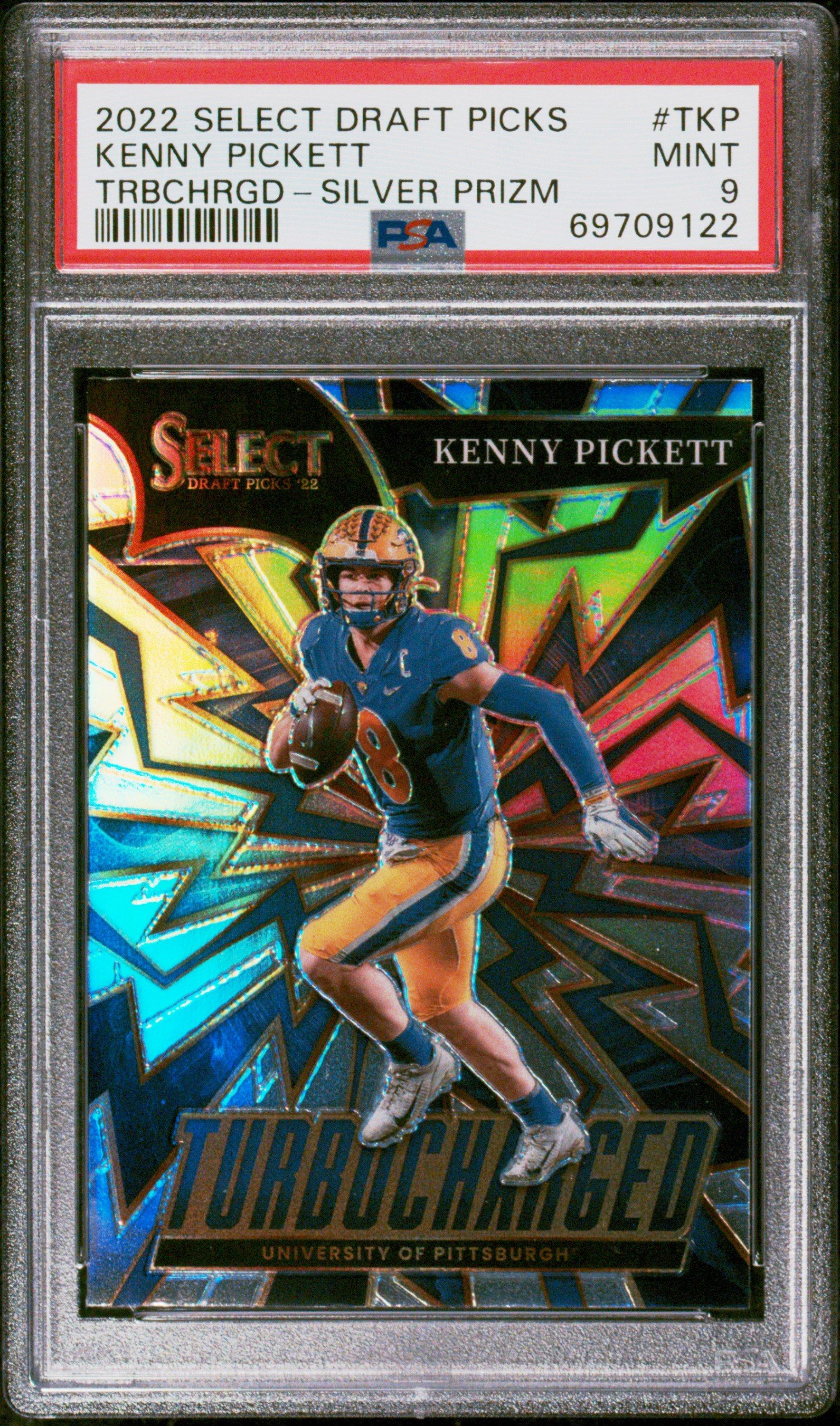 Kenny outlets Pickett light blue rookie prizm PSA9