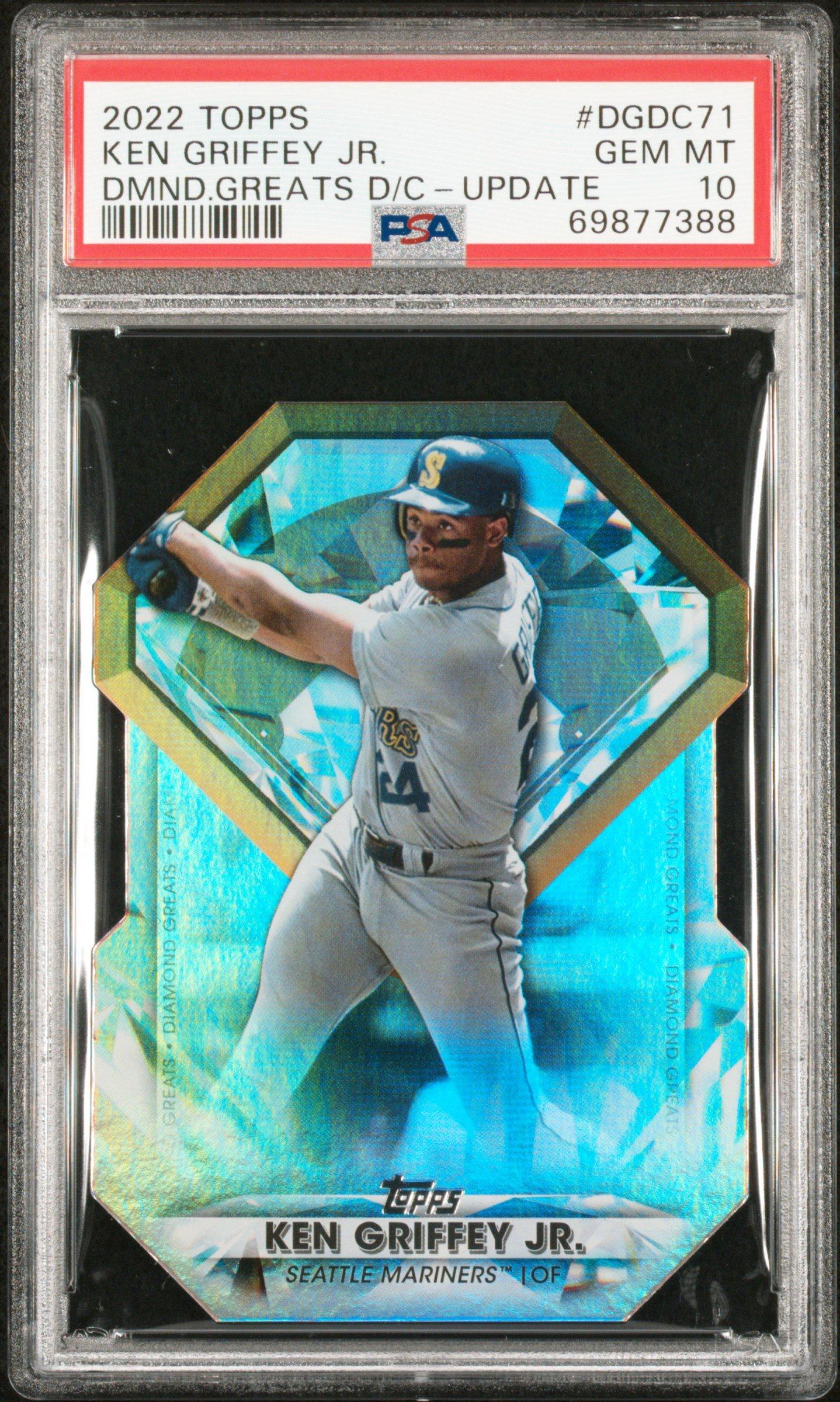 2022 Topps Diamond Greats Die-cuts Dgdc71 Ken Griffey Jr. Update 