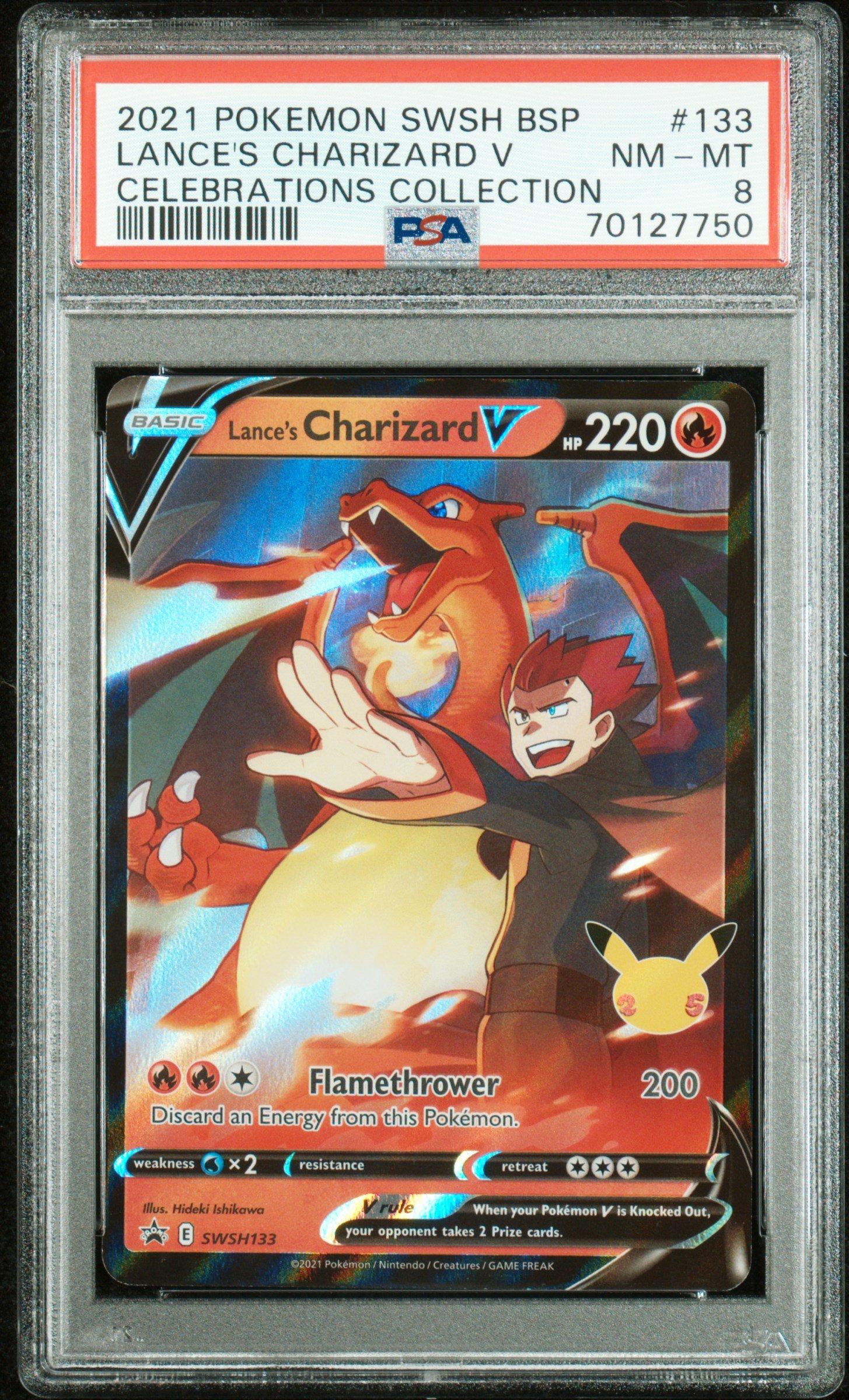 charizard v pokemon card Amazon.com: Charizard V 153/172 - Brilliant Stars - Ultra Rare Pokemon Card main image 0