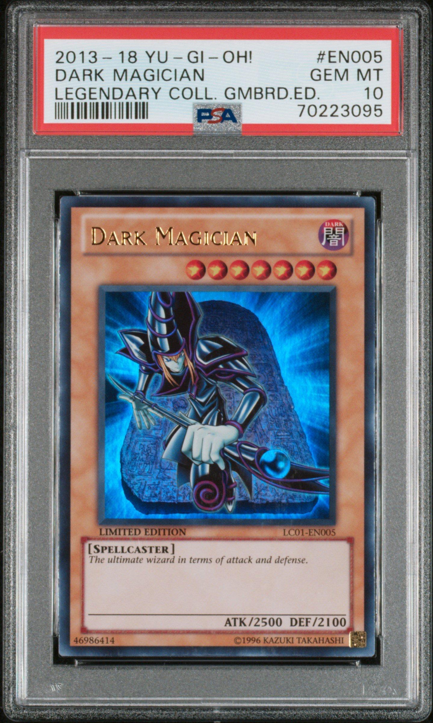 2013-2018 Yu-gi-oh! Legendary Collection Gameboard Edition En005 Dark  Magician PSA 10 Graded Card | GameStop