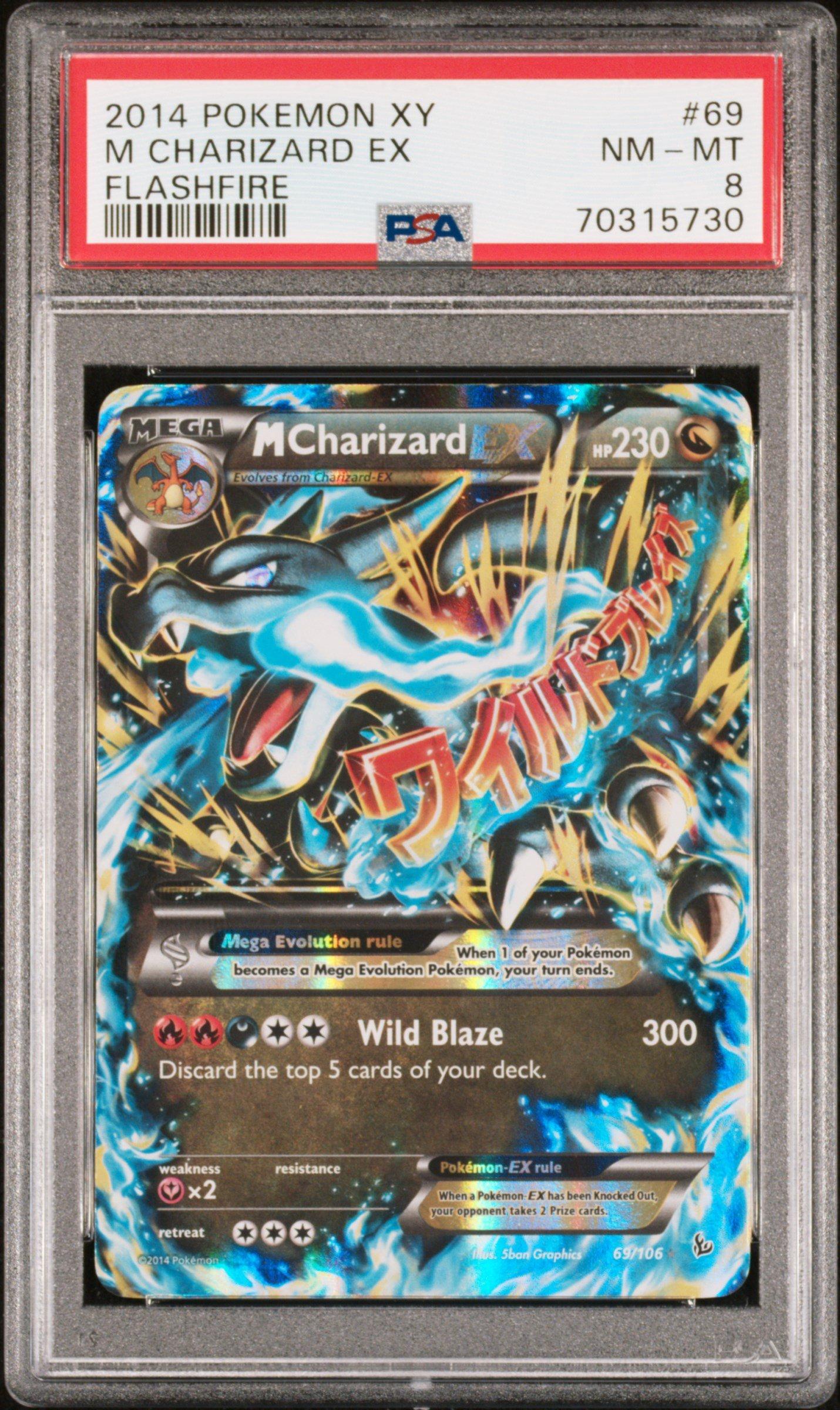 2014 Pokemon Xy Flashfire 69 M Charizard Ex PSA 8 | GameStop