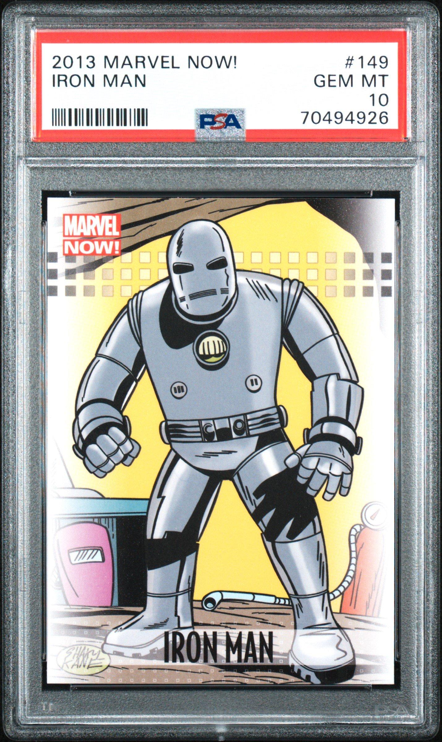 2013 Upper Deck Marvel Now! 149 Iron Man PSA 10