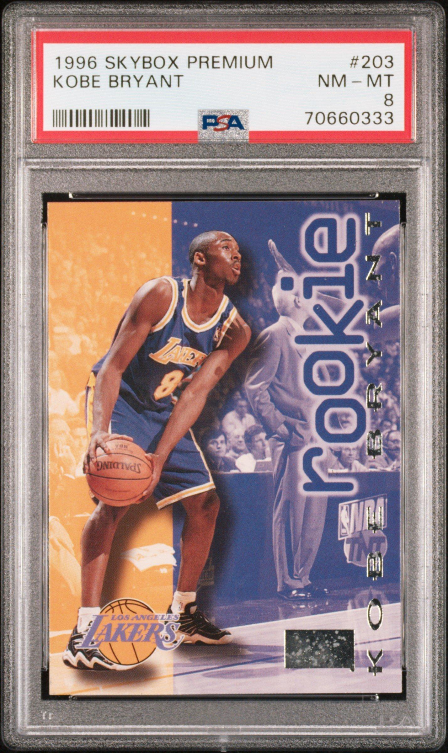 1996 Skybox Premium 203 Kobe Bryant PSA 8 Graded Card | GameStop