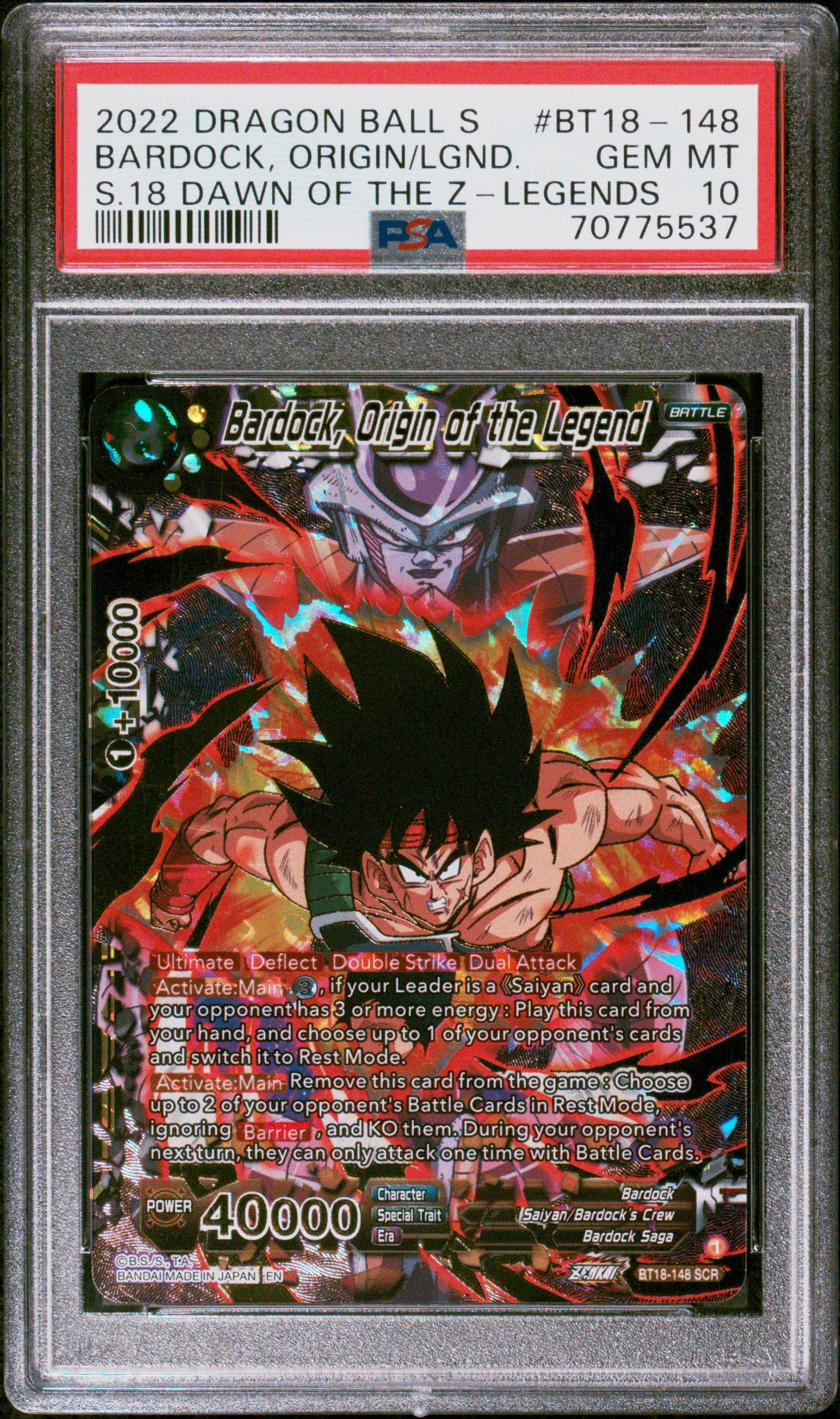 2022 Dragon Ball Super Card Game Series 18 Dawn Of The Z-legends