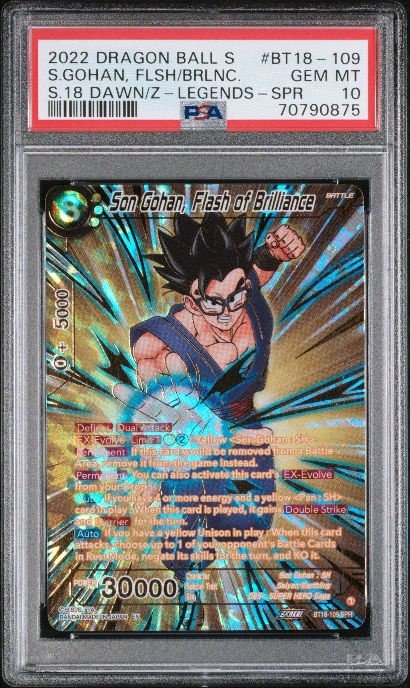 2022 Dragon Ball Super Card Game Series 18 Dawn Of The Z-legends