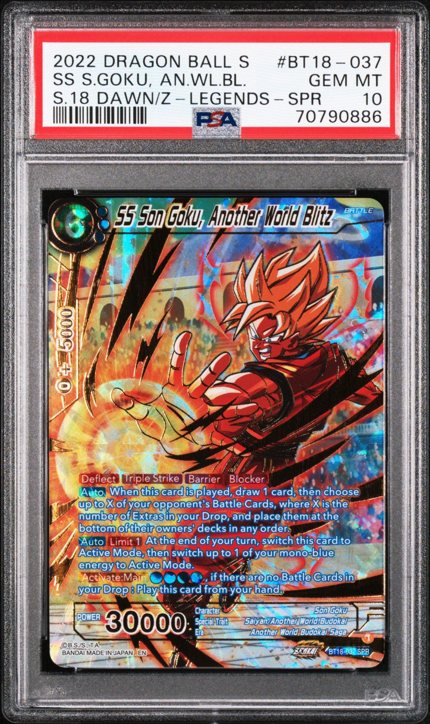 2022 Dragon Ball Super Card Game Series 18 Dawn Of The Z-legends Bt18 ...