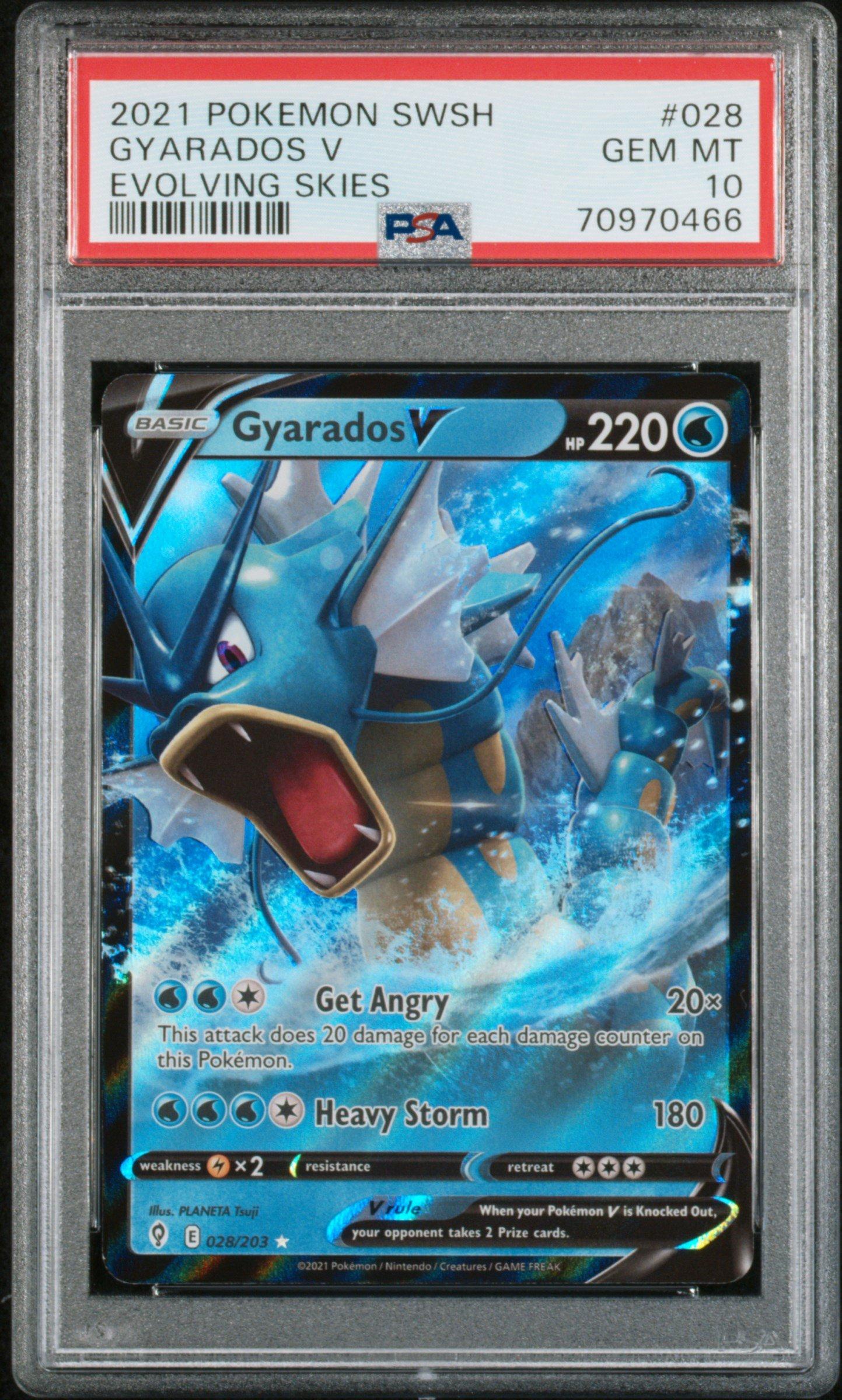 gyarados v pokemon card 028/203 Gyarados V Pokemon Card main image 0
