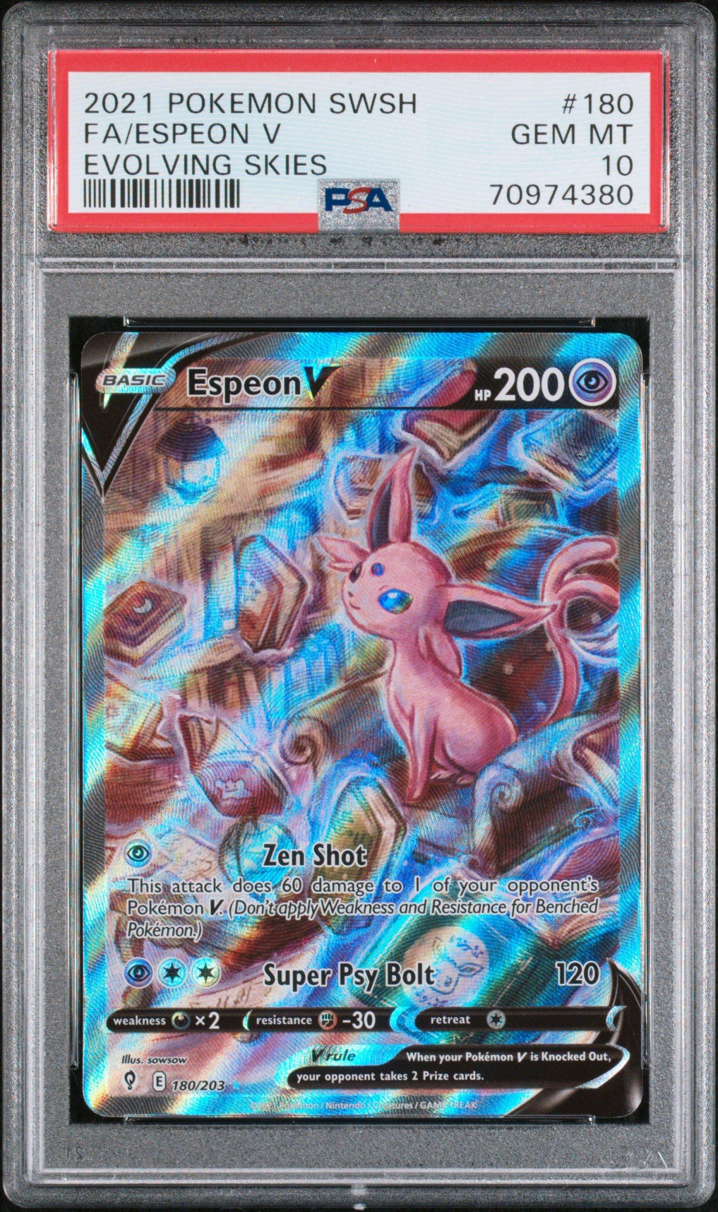 espeon v pokemon card Espeon V | Evolving Skies
