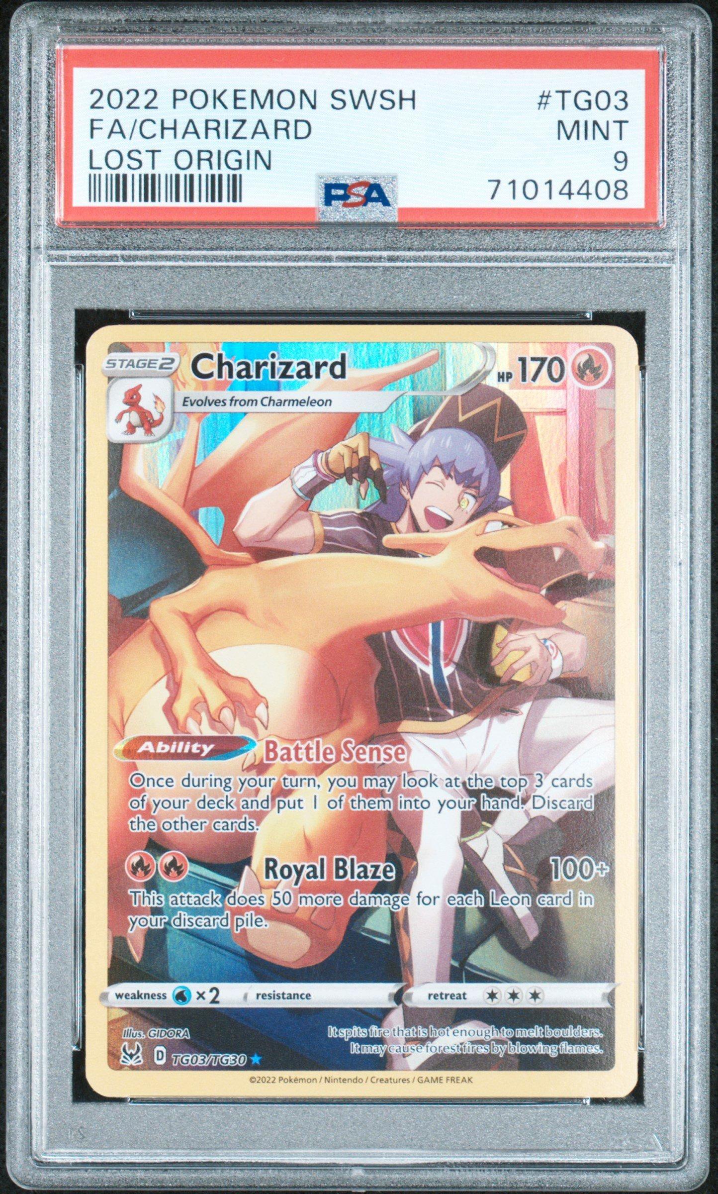 pokemon trading card game lost origin ultra rare charizard tg03 Amazon.com: BANDAI NAMCO Entertainment Dragon Ball Super TCG: Fusion World  Starter Deck: Broly : Toys & Games main image 0