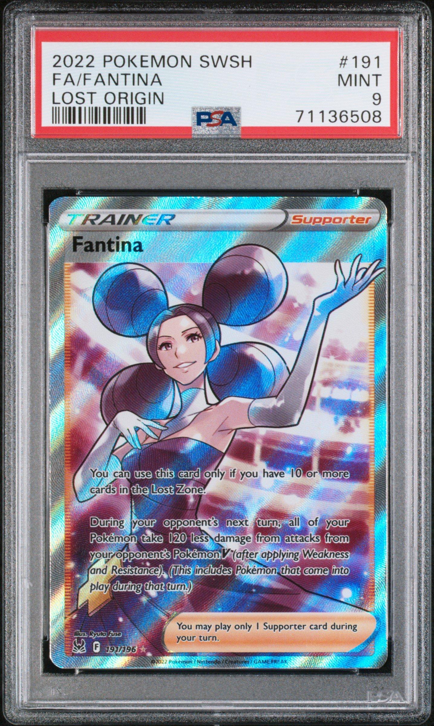 fantina pokemon card Fantina (Full Art) - SWSH11: Lost Origin [ULTRA RARE]